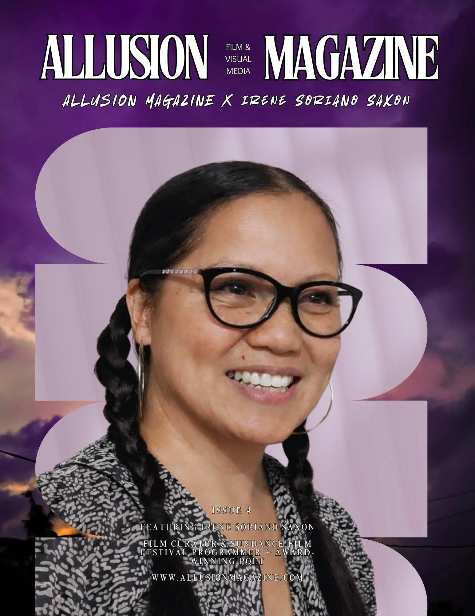 ALLUSION MAGAZINE &mdash; THE VICARIOUS COLUMN PRESENTS: IRENE SORIANO SAXON @theirenesoriano @isorianosaxon 

Irene Soriano Saxon is a film curator and Sundance Film Festival programmer dedicated to creating meaningful community spaces, highlighting