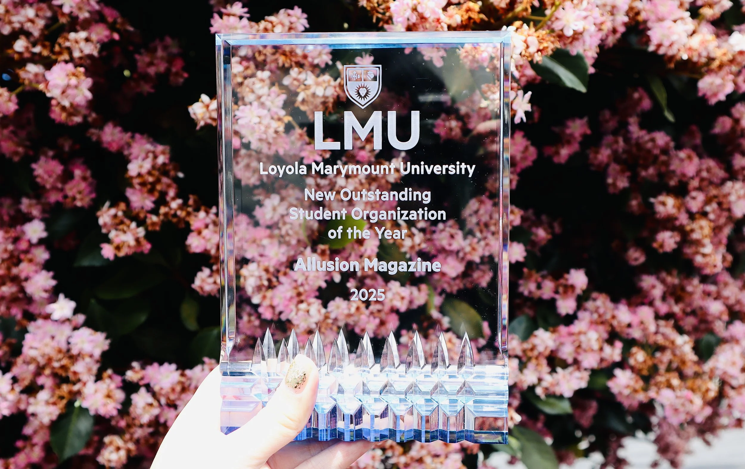 Loyola Marymount University New Outstanding Organization of the Year Award presented by Student Affairs and EXP