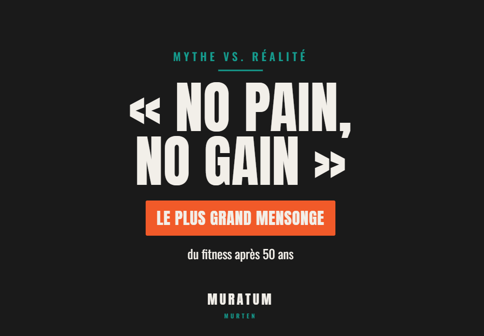 « No pain, no gain » : le plus grand mensonge du fitness après 45 ans