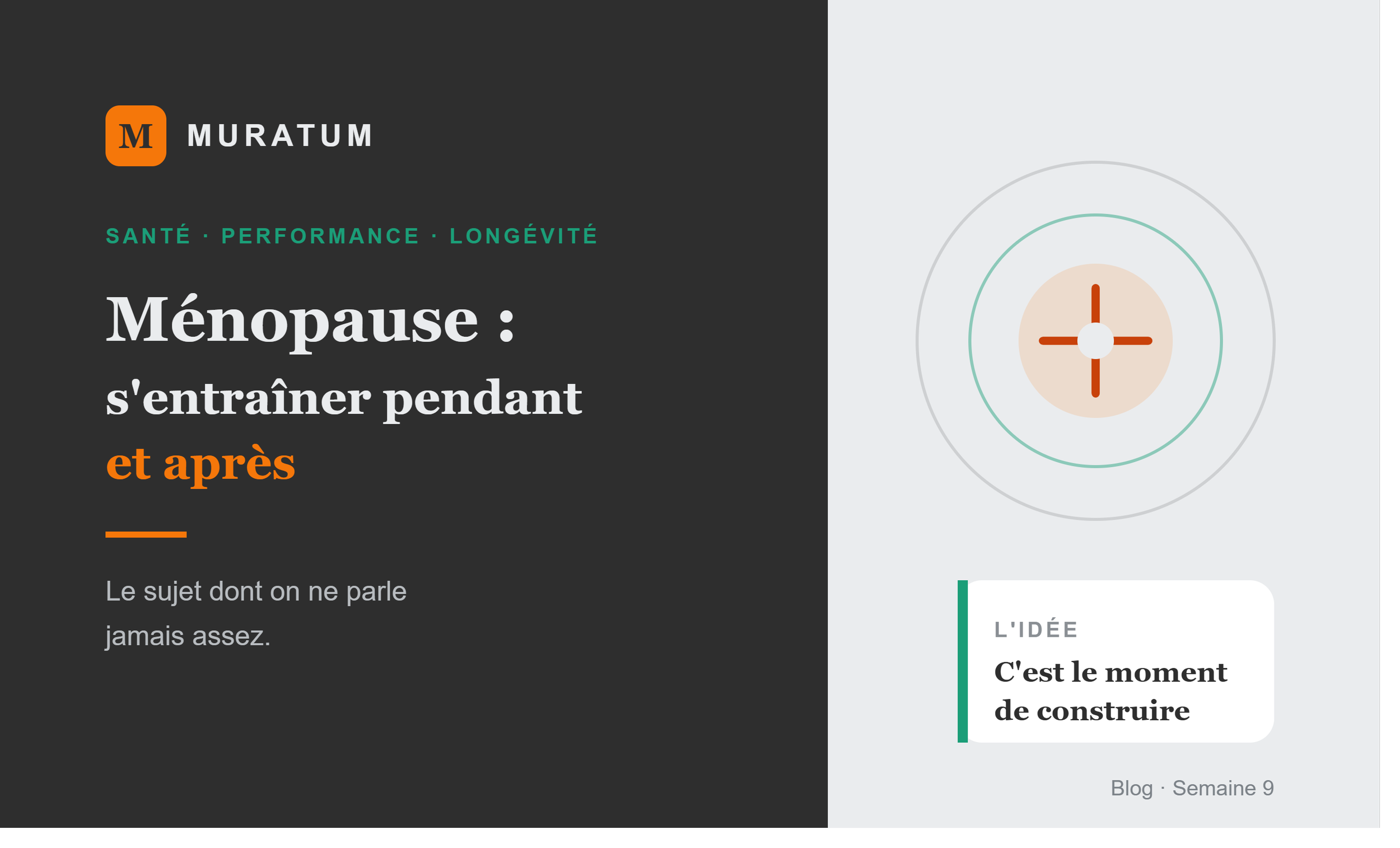 Ménopause : s'entraîner pendant et après