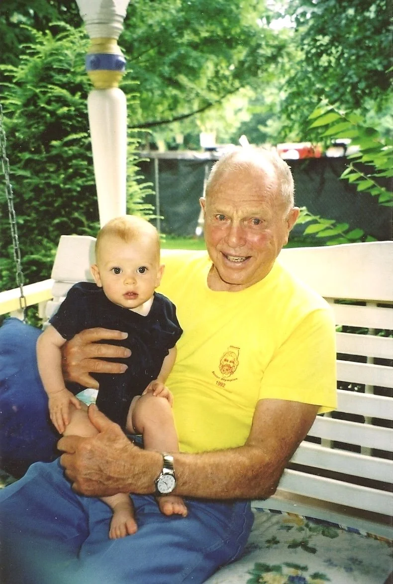 Grandpa Tom & Sam in Sewickley