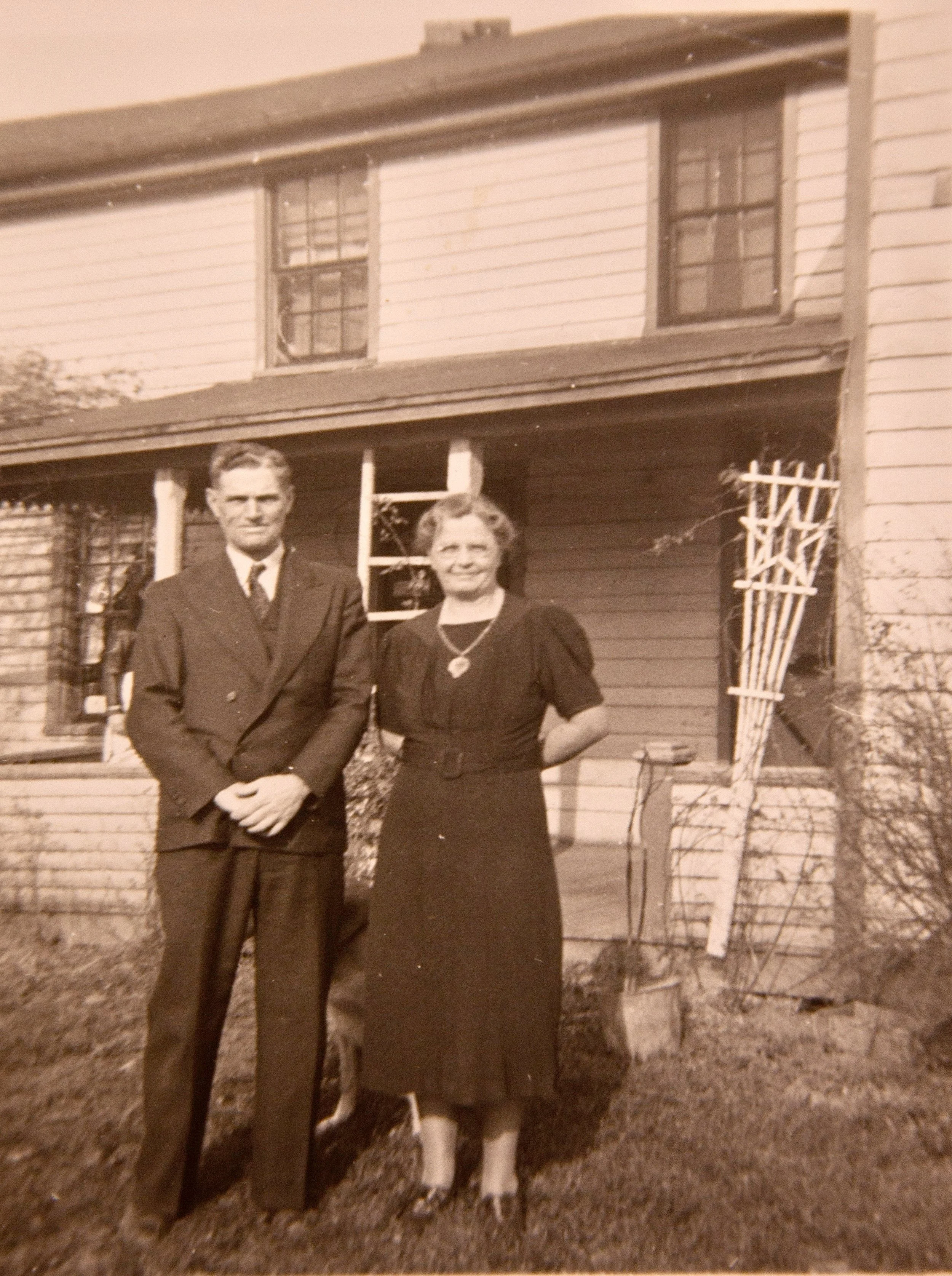 Grandpa George and Grandma Margaret Kirley