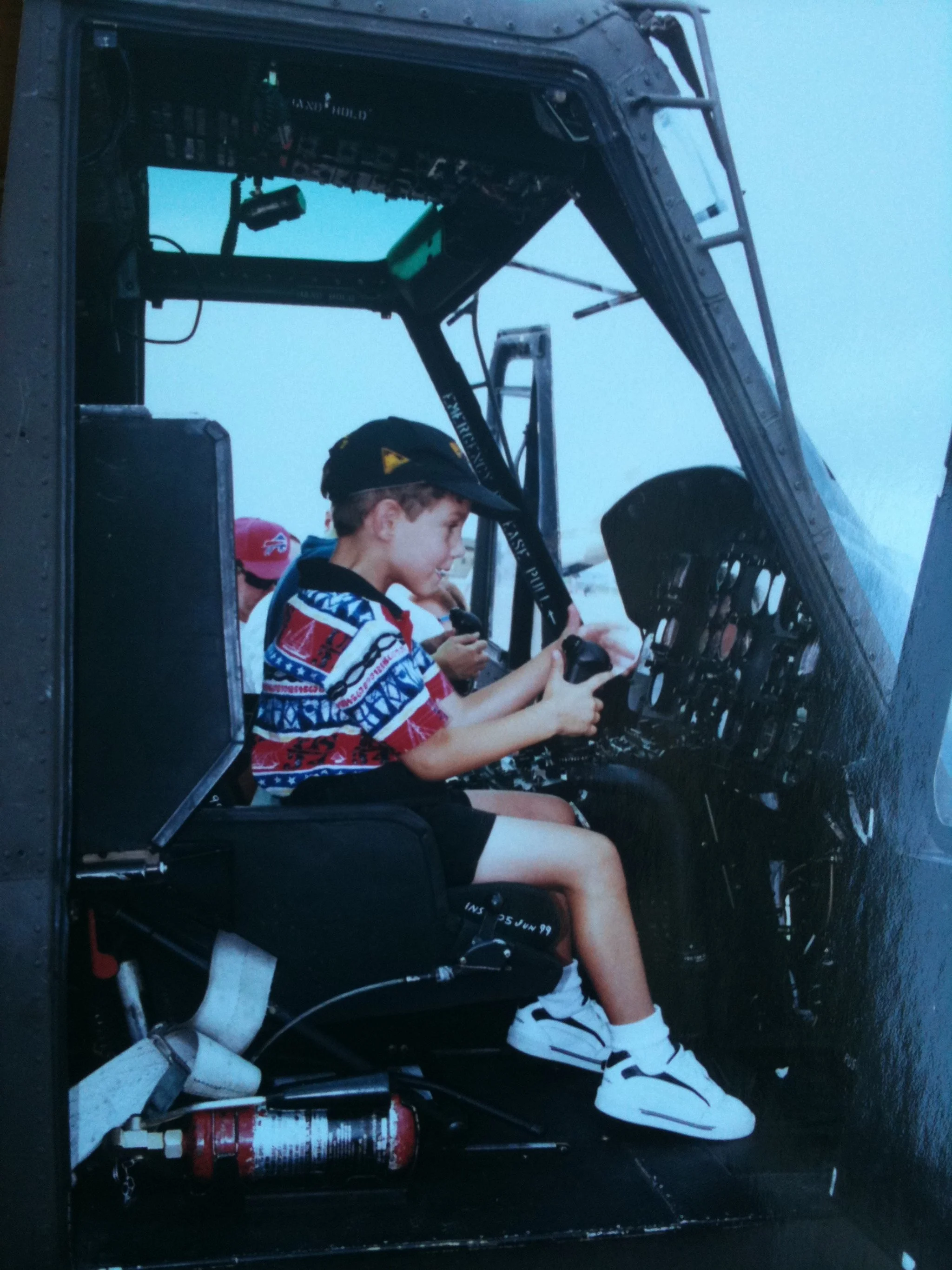 Gma took Nick to the Pittsburgh Air Show