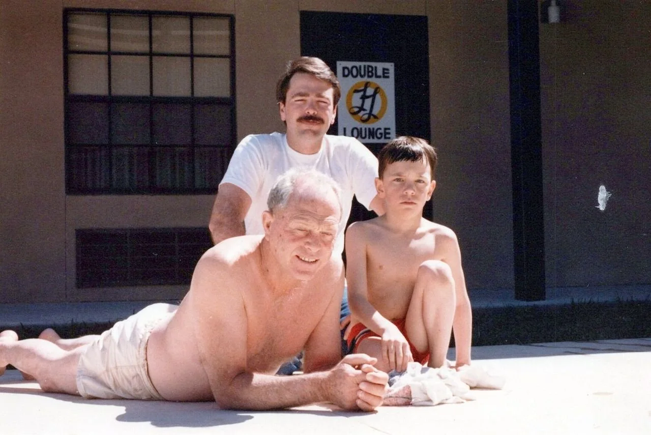 Grandpa Tom, Mike and Nathan