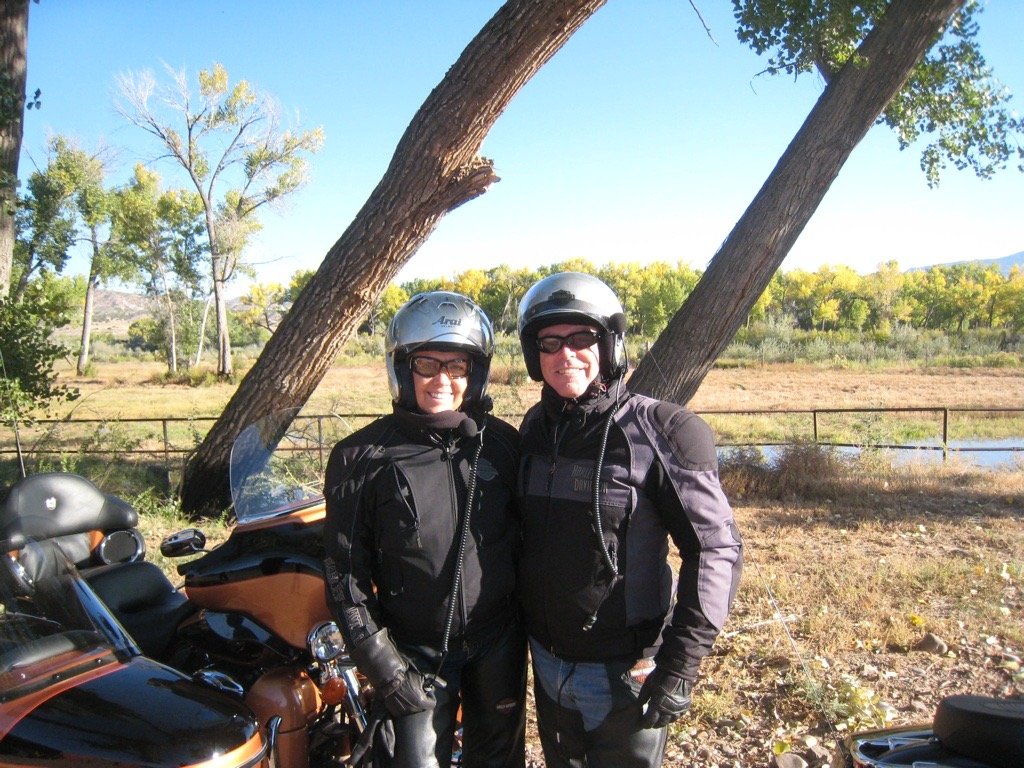 Mike & Cathy on the road
