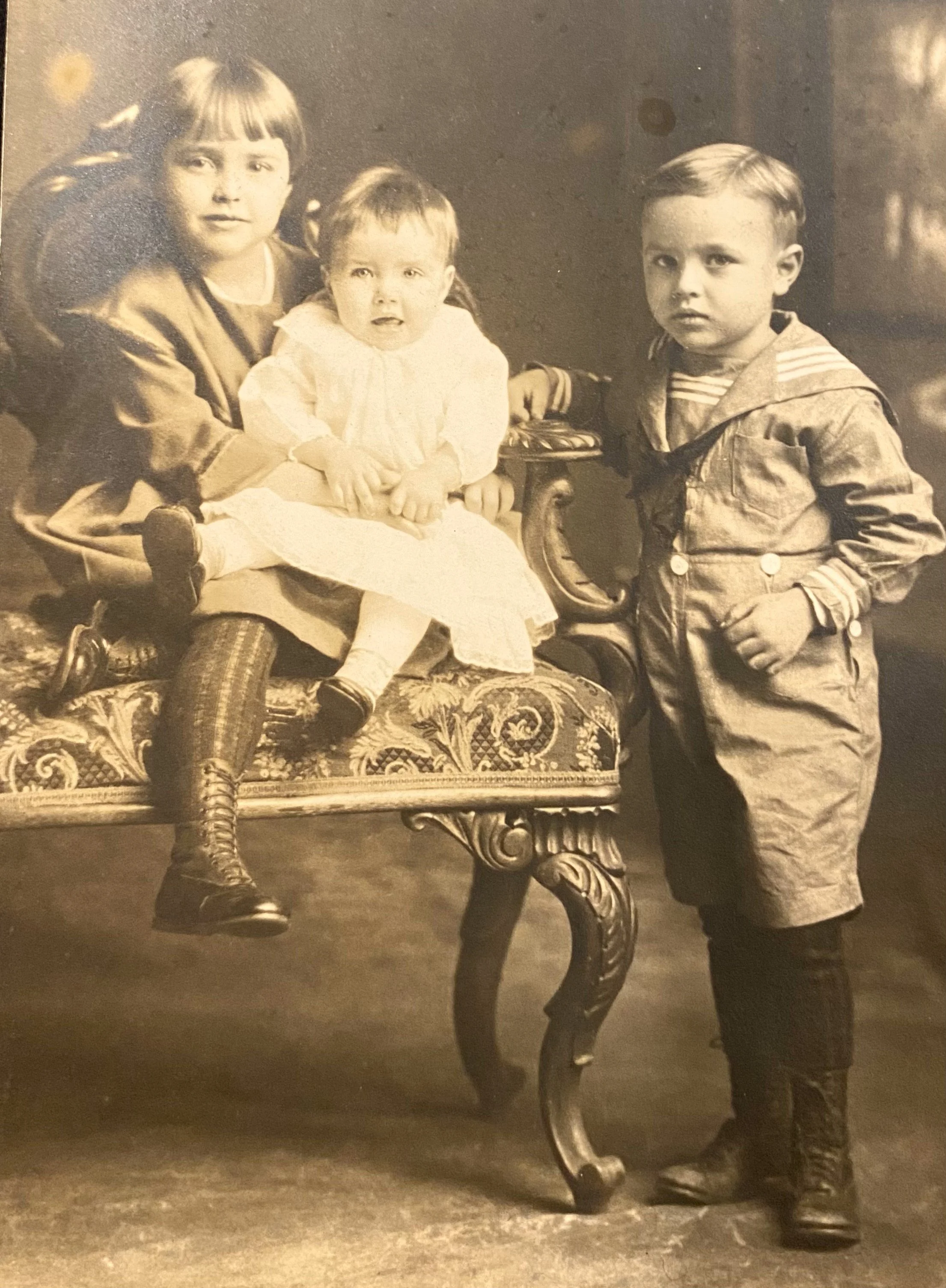 Bernice, Mary and Thomas Kirley