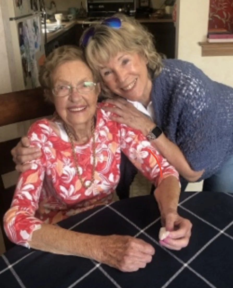 Patty with Aunt Peg Potocki at age 94!