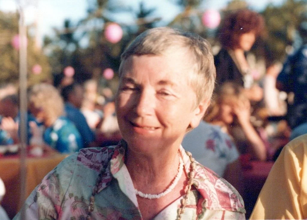 Grandma Peg Kirley in Hawaii, 1984
