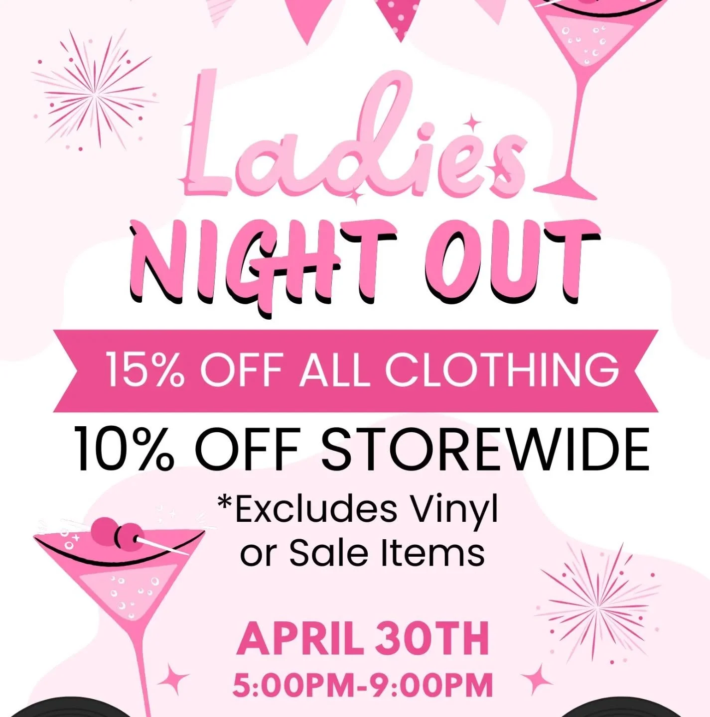 It's Ladies Night Out tonight!! We've got great discounts and a $25 and under sale rack! Come say hi and support small! Did we mention wine? There's always wine to be had. 

@downtownmilfordmi #milfordmichigan #ladiesnightout #momsofmilford #shoploca