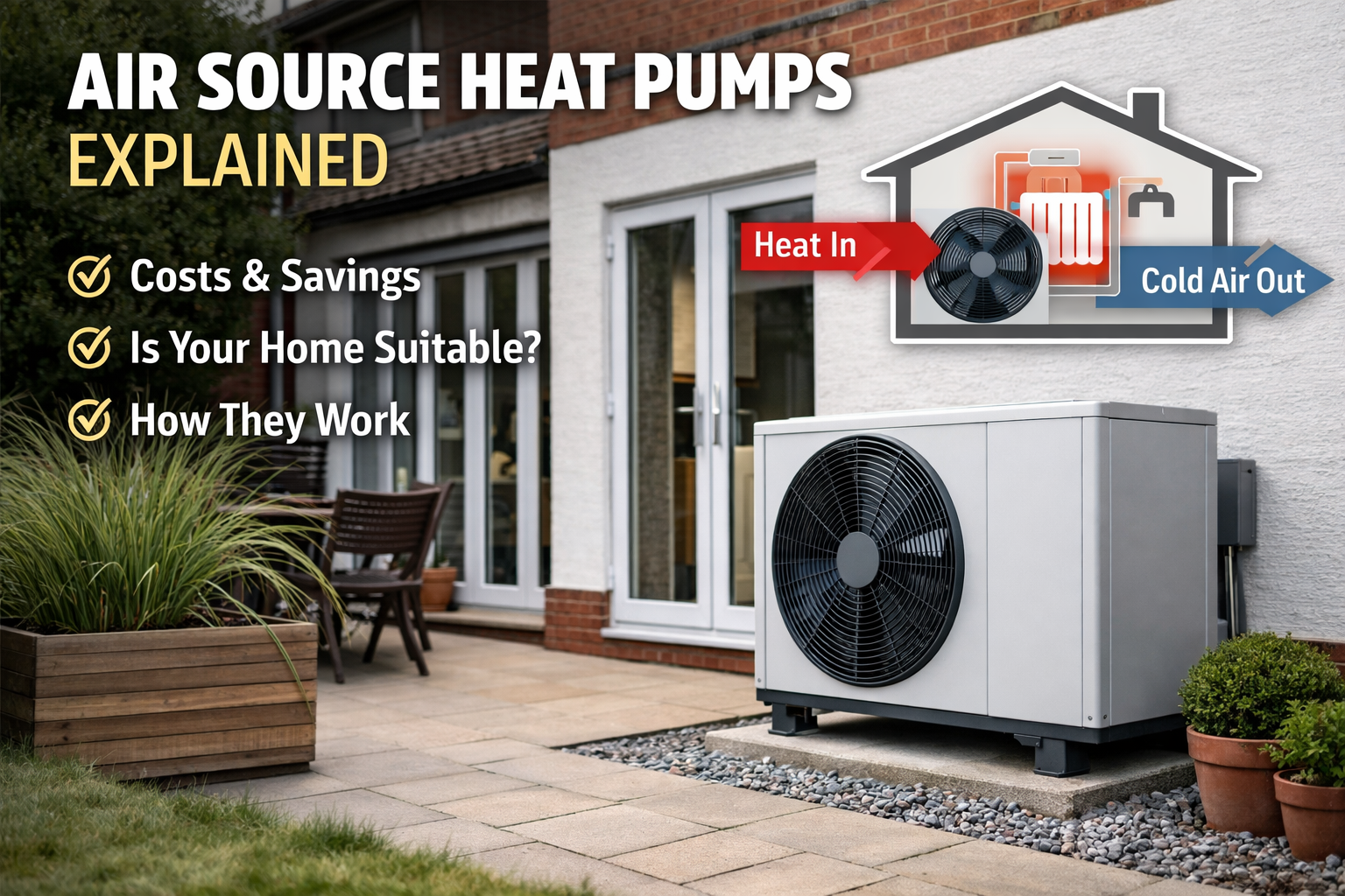 Air Source Heat Pumps Explained: Costs, Savings, and Whether Your Home Is Suitable