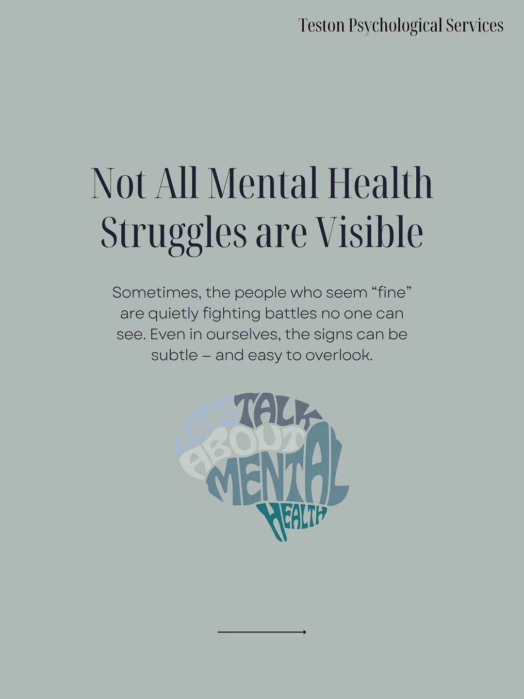 Not every struggle is visible &mdash; and that&rsquo;s exactly why awareness matters. 💚  Mental Health Awareness Week is a reminder to slow down and check in &mdash; with yourself, your loved ones, and your community.

Because mental health challeng