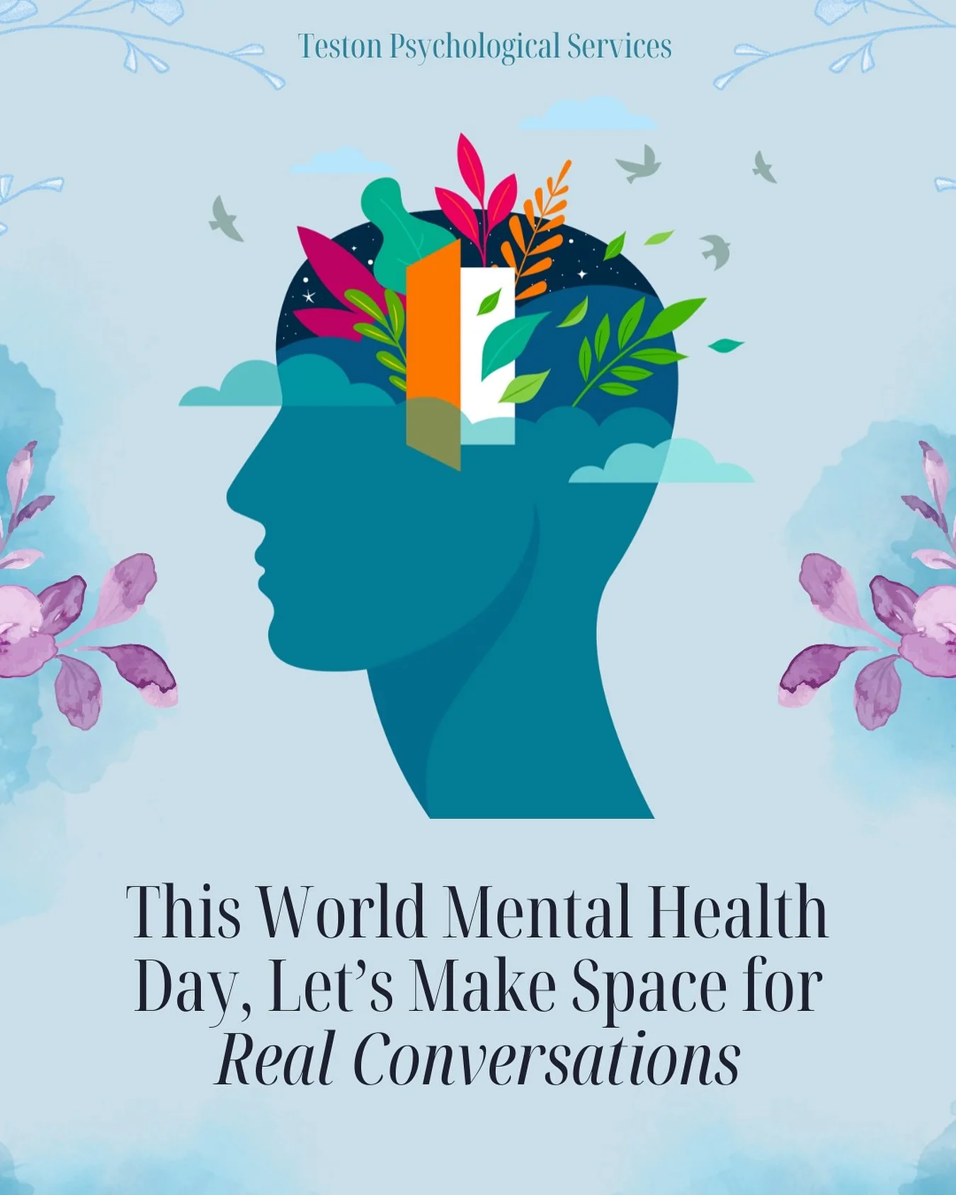 This World Mental Health Day, let&rsquo;s remember: Mental health is not a luxury &mdash; it&rsquo;s a necessity. 💚

You don&rsquo;t need to &ldquo;have it all together&rdquo; to deserve support. You don&rsquo;t need to wait until things get unbeara