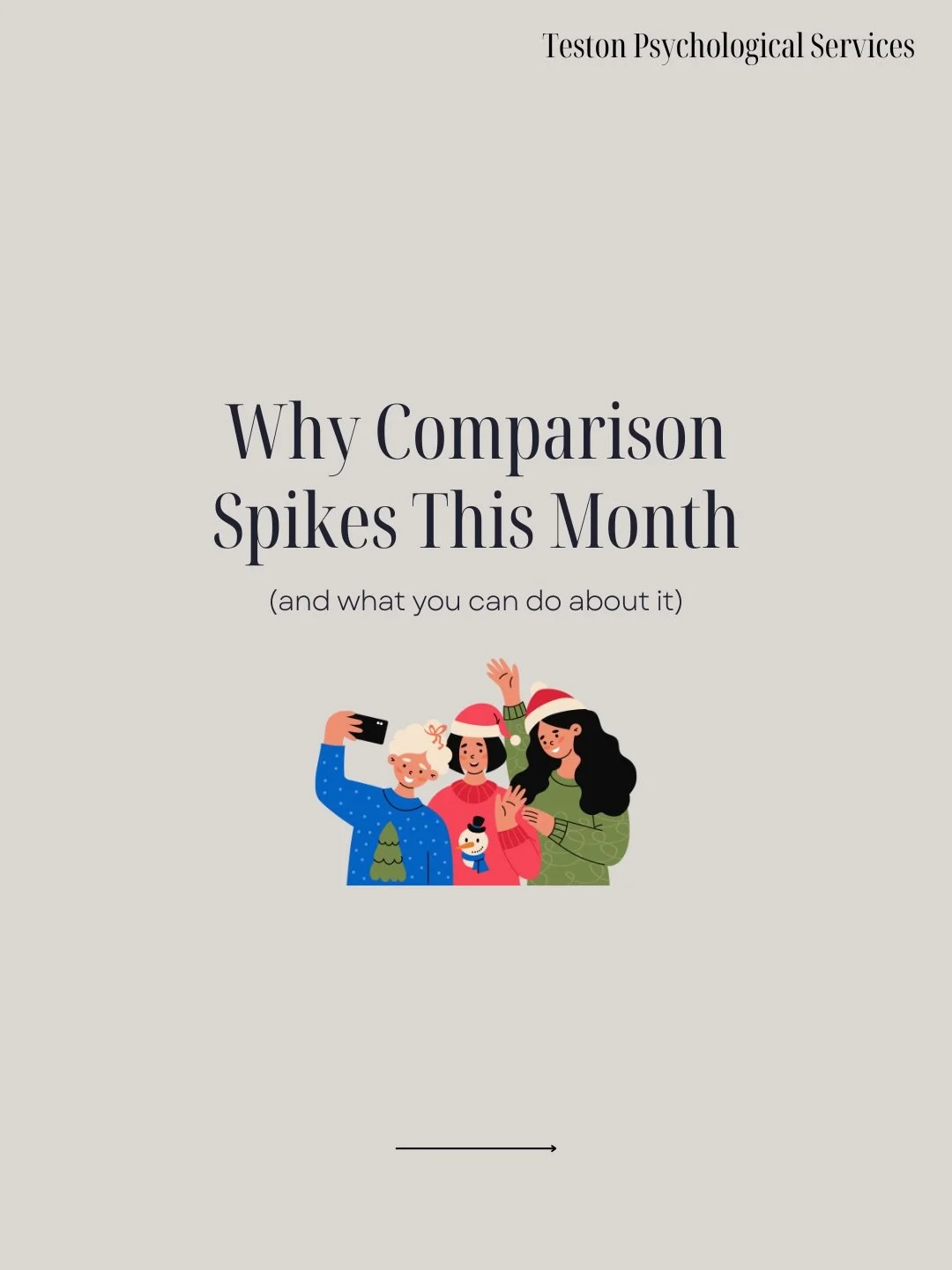 December is the season when comparison hits the hardest. Perfect photos, perfect families, perfect year-end recaps &mdash; it&rsquo;s no wonder so many people feel like they&rsquo;re &ldquo;behind.&rdquo;

But remember: you&rsquo;re comparing your fu