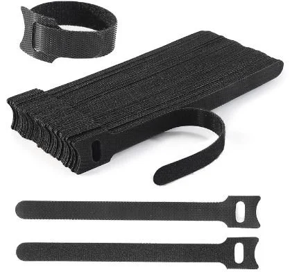 These velcro wire keepers for studio situations and stowage