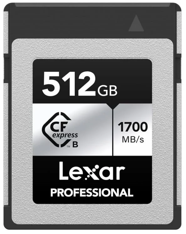 512 GB CF Express memory card