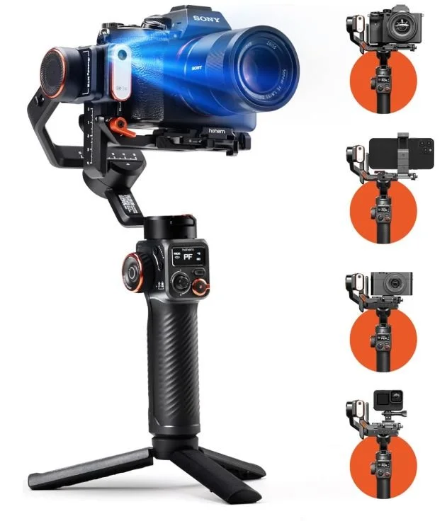 Hohem MT2 AI tracker camera stabilizer gimbal