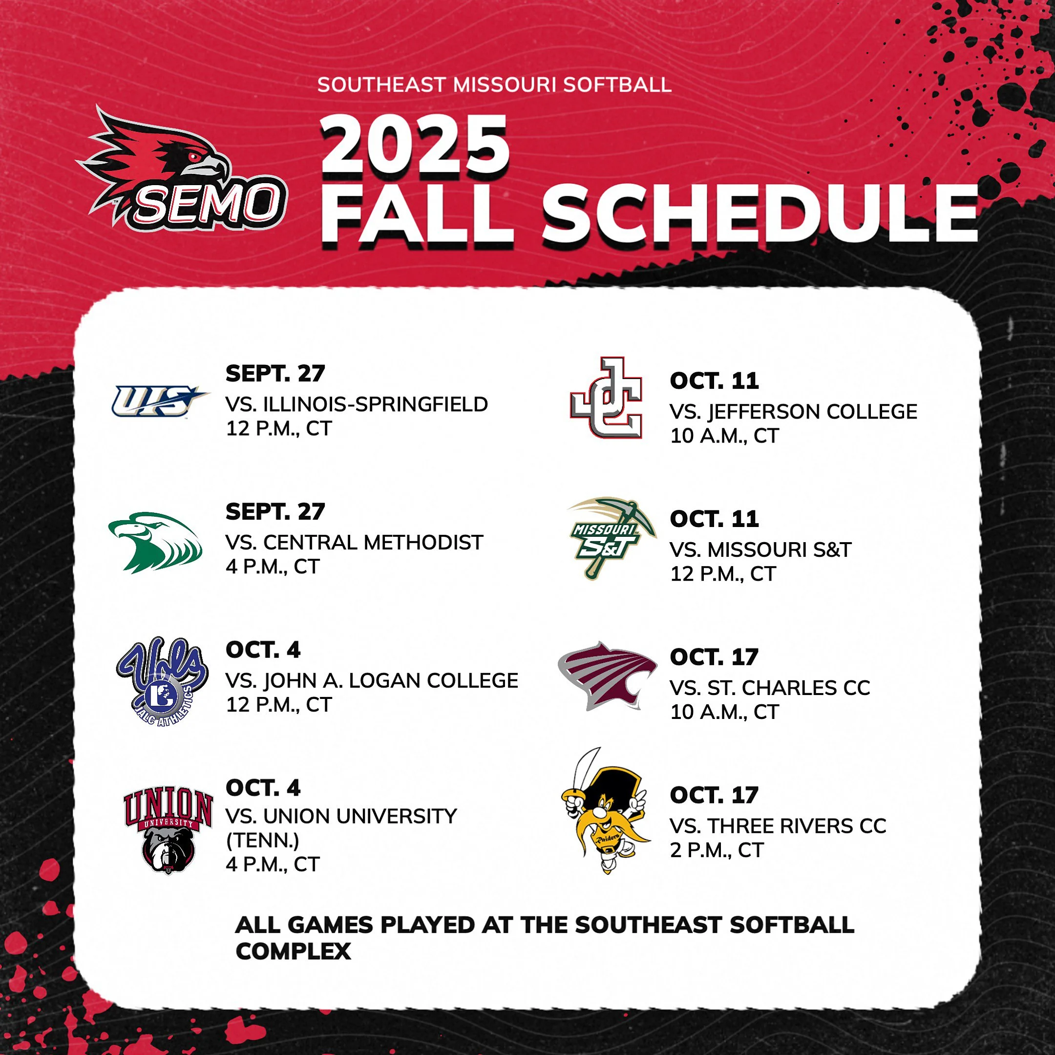 SEMO Softball Concessions