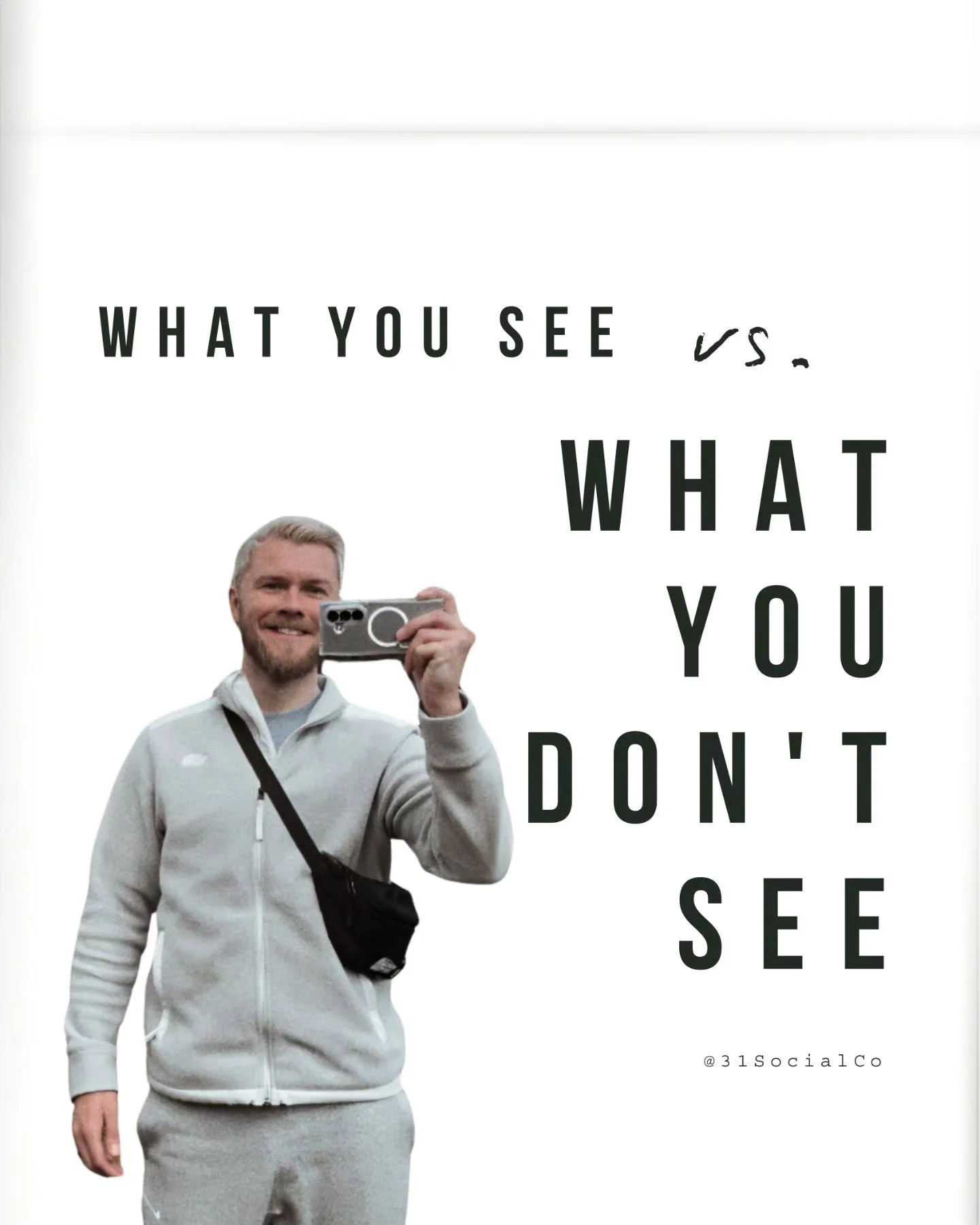 Most of you know me as the social media manager posting client wins. The viral videos. The strategy breakdowns. The tips on how to improve your content as a small business owner.

And yes, that&rsquo;s real.

But it&rsquo;s still just a piece of it.
