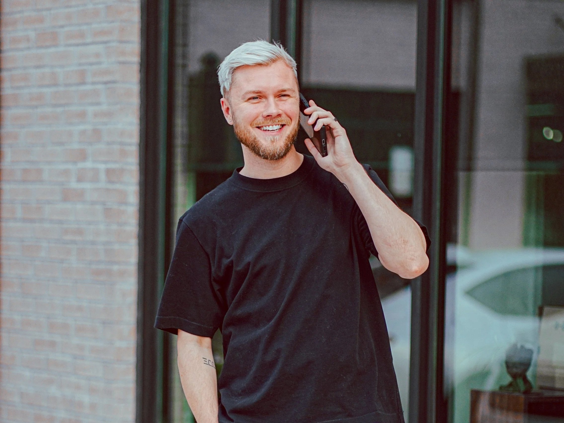 Social Media Manager in Central Indiana working on content strategy for small businesses