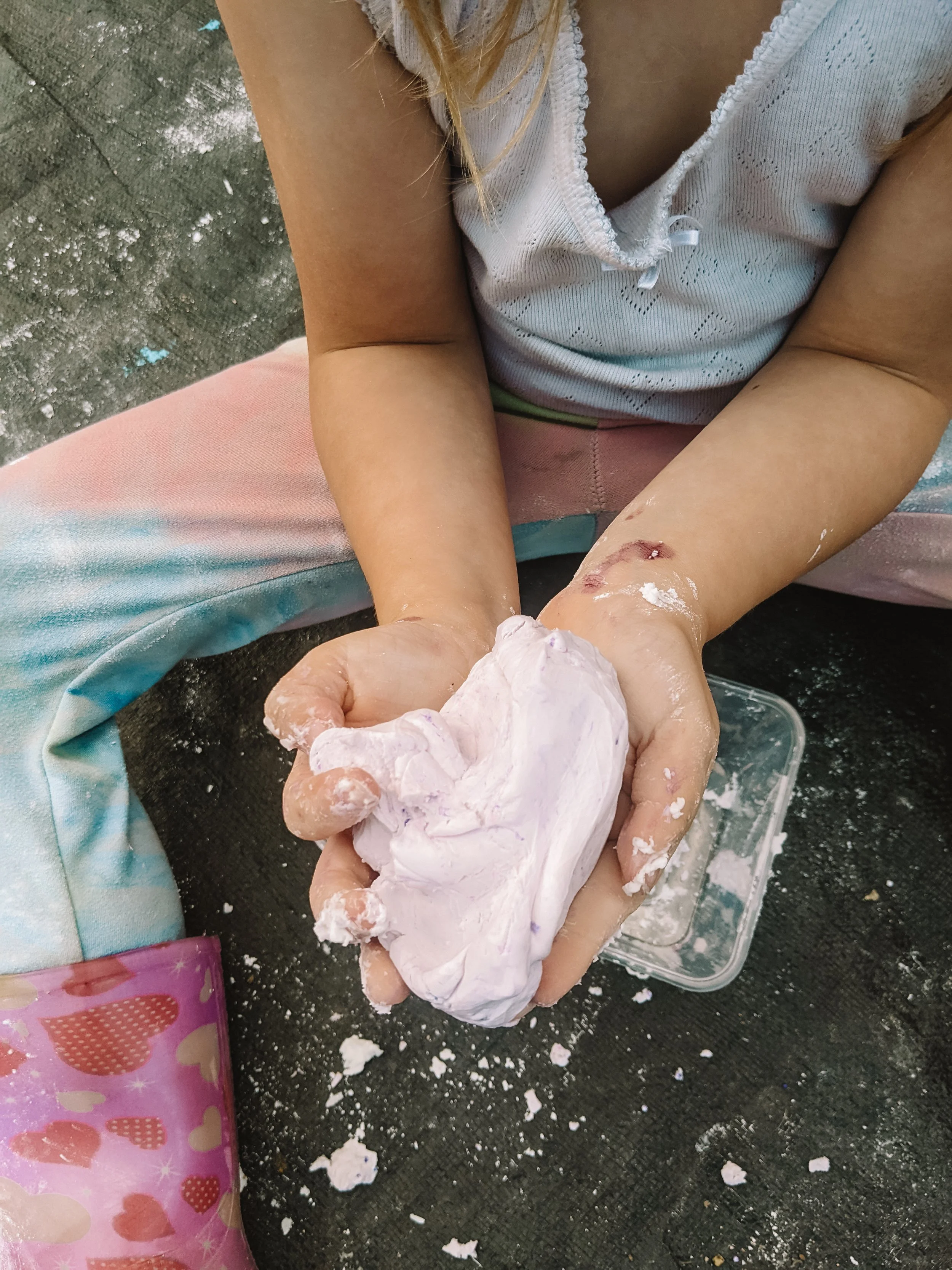 Lavender Cloud Dough