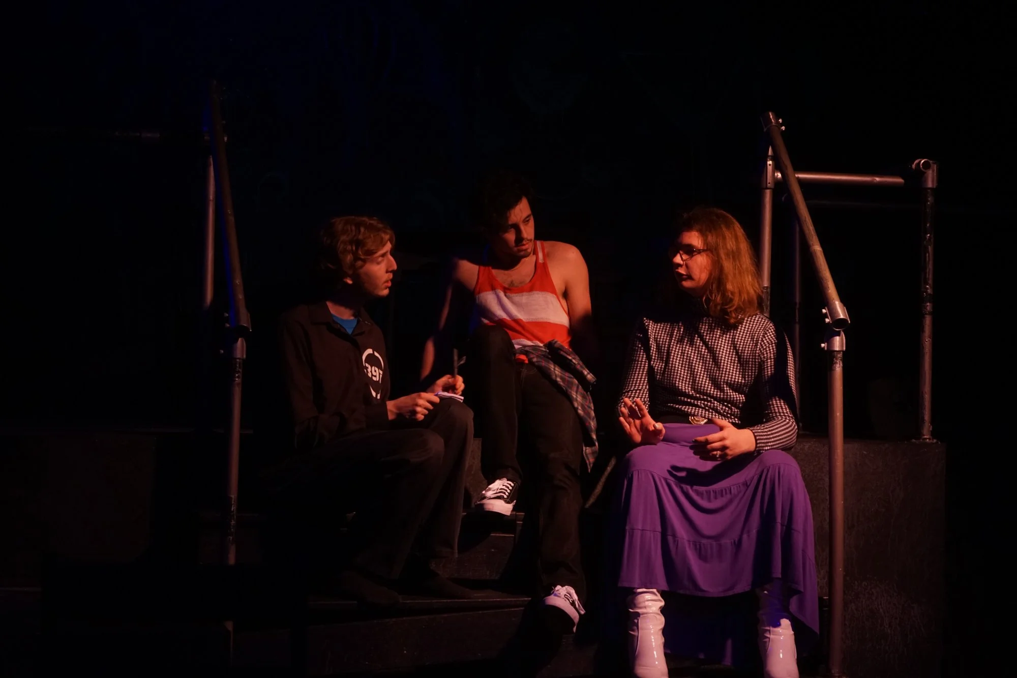 "Interview" Photo by Santos Harrison Rios