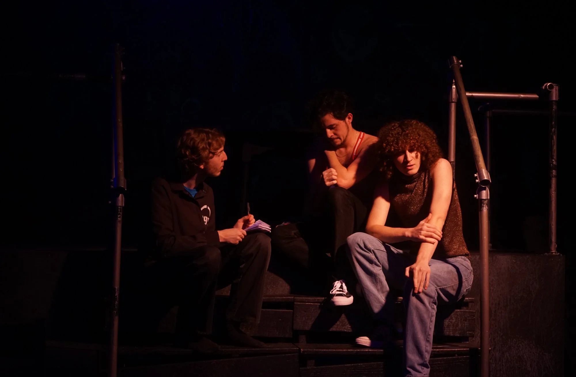 "Interview Two" Photo by Santos Harrison Rios