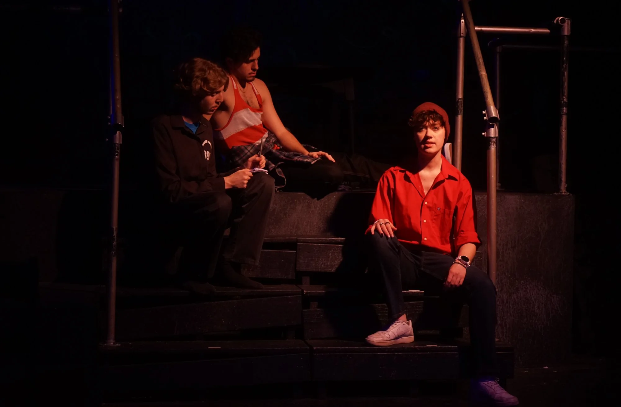 "Interview Three" Photo by Santos Harrison Rios