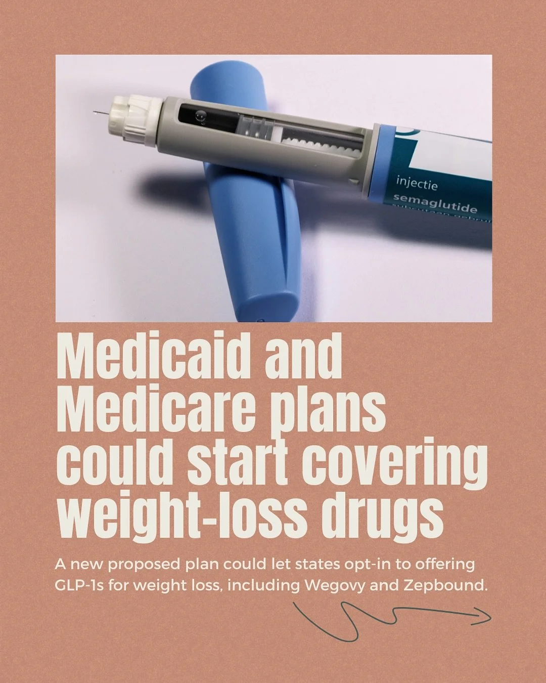 Keeping an eye on this news that coverage could be coming for Medicaid and Medicare patients. Currently, most insurance plans don’t cover GLP-s for weight loss. A change like this could be a game changer for patients.
#medicaid #medicare #glp