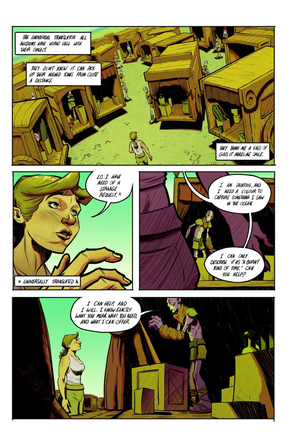 Script by Ryan K Lindsay, copyright Ryan K Lindsay and Adam Masterman