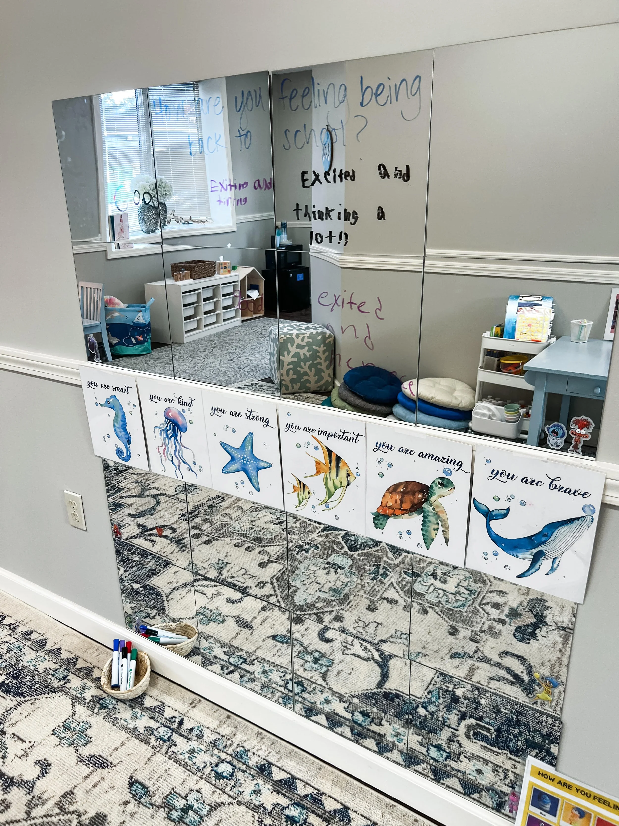 Expressive arts therapy being used for mental health treatment and emotional healing.