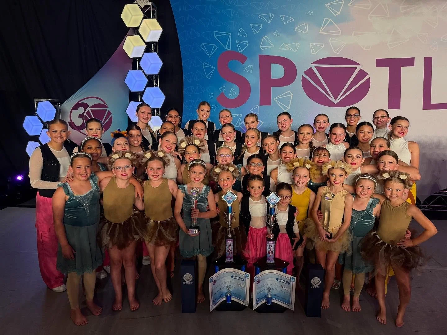 We are so proud to announce that we have 3 routines that are national champions and 2 more national runner ups! Congratulations to all of our dancers we can&rsquo;t wait to keep the energy for our elite category girls for the rest of the week!🩵✨👀

