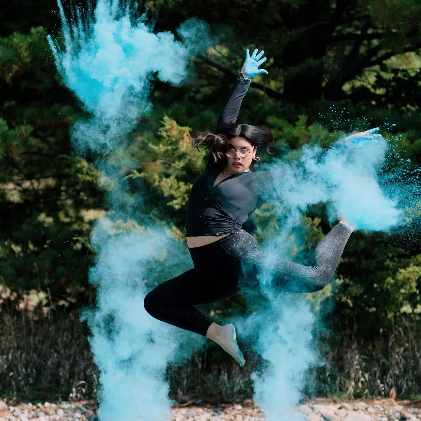 Jumping for joy because our girls are back in the studio tomorrow! We&rsquo;re back and ready to put in the work for our first competition in just a few weeks! We can&rsquo;t wait to have everyone back!🩵✨🪩