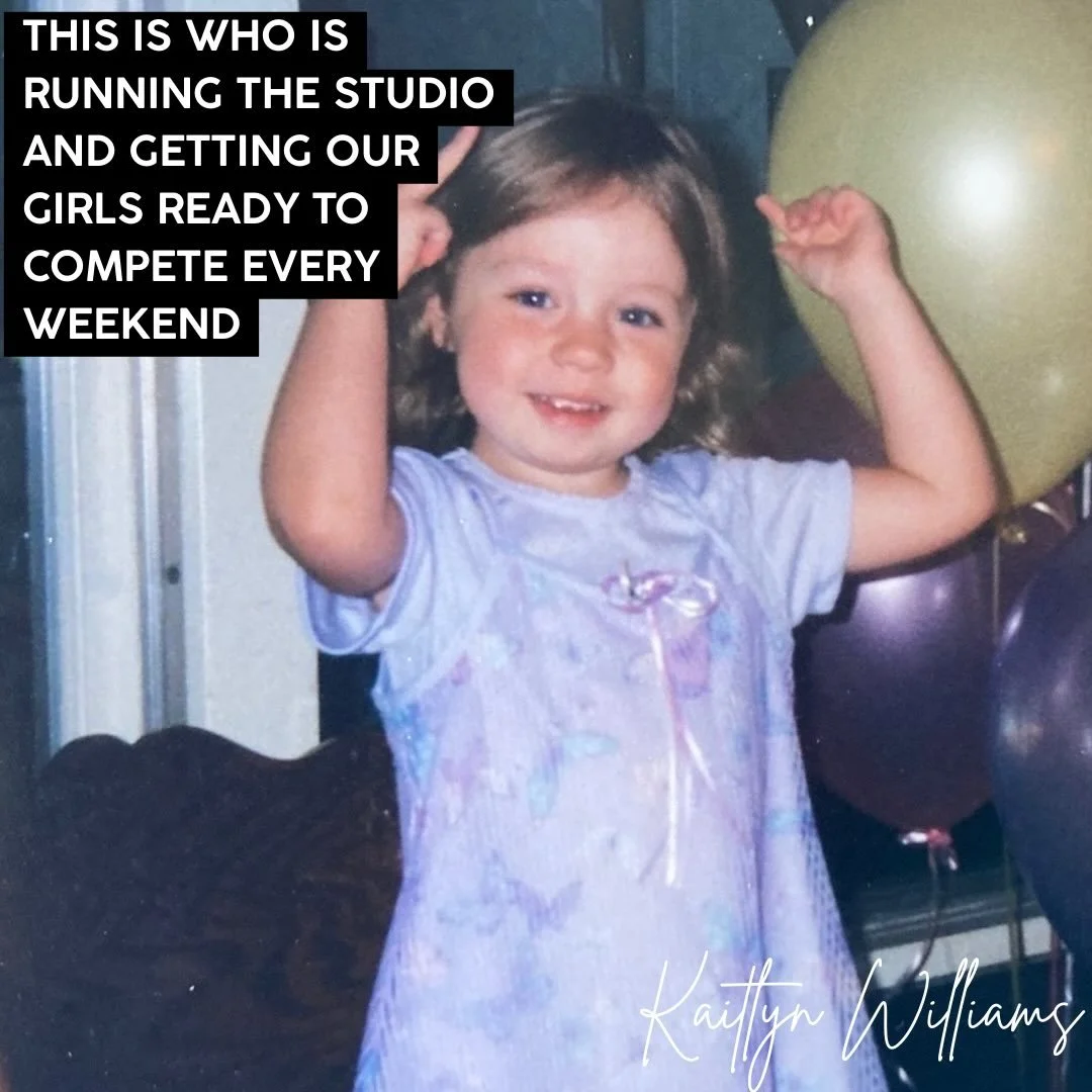 Once little dancers, now the ones leading the 765 girls! We love our staff and all the passion they put into our girls every single day!!🩵✨