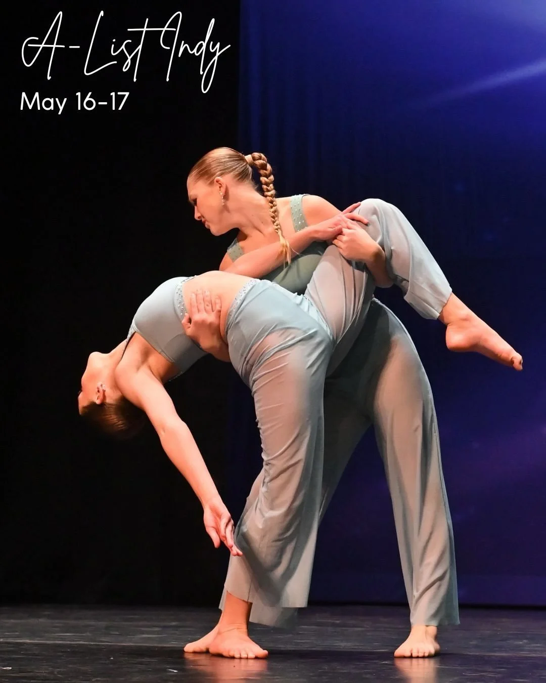 We&rsquo;re headed back to Indy for our final regional competition before nationals at @alistdanceassociation! We&rsquo;re so excited to perform one last time!🩵