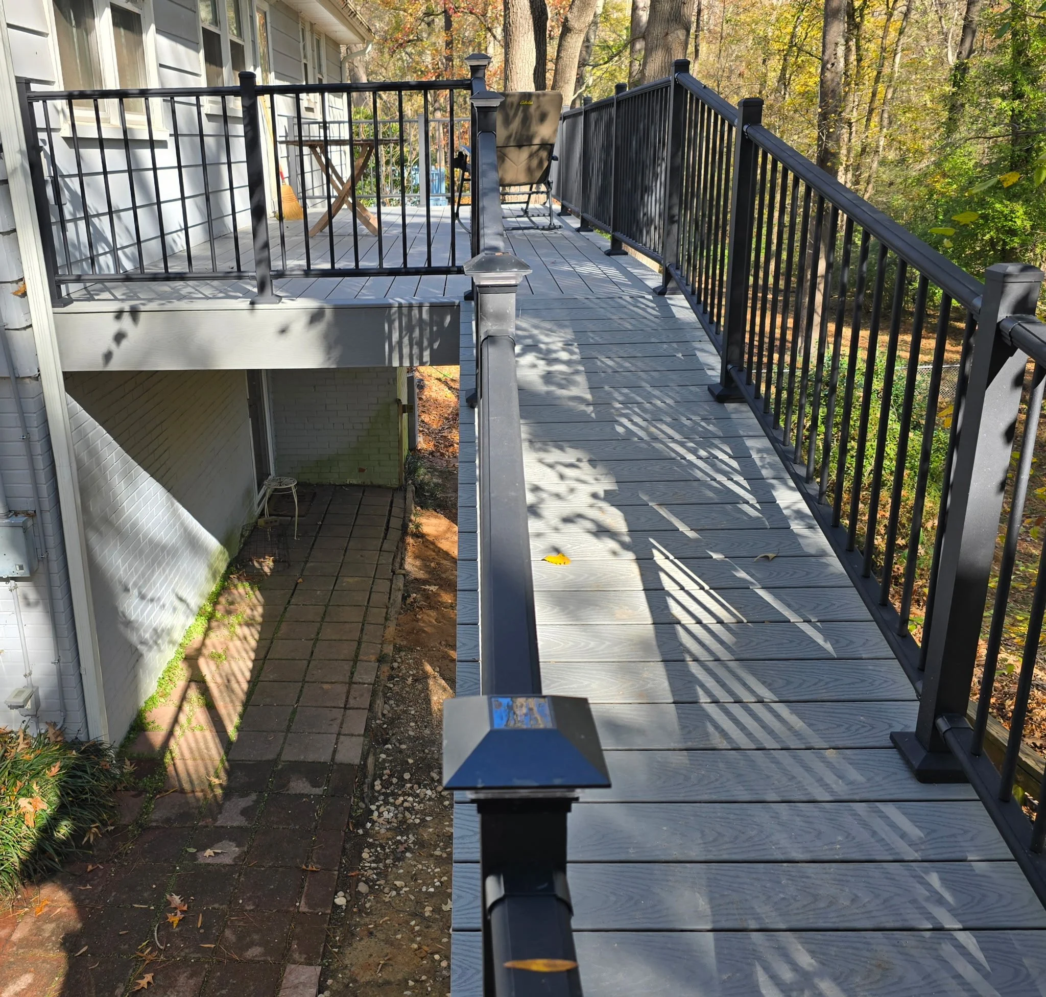 Wheelchair-accessible Deck