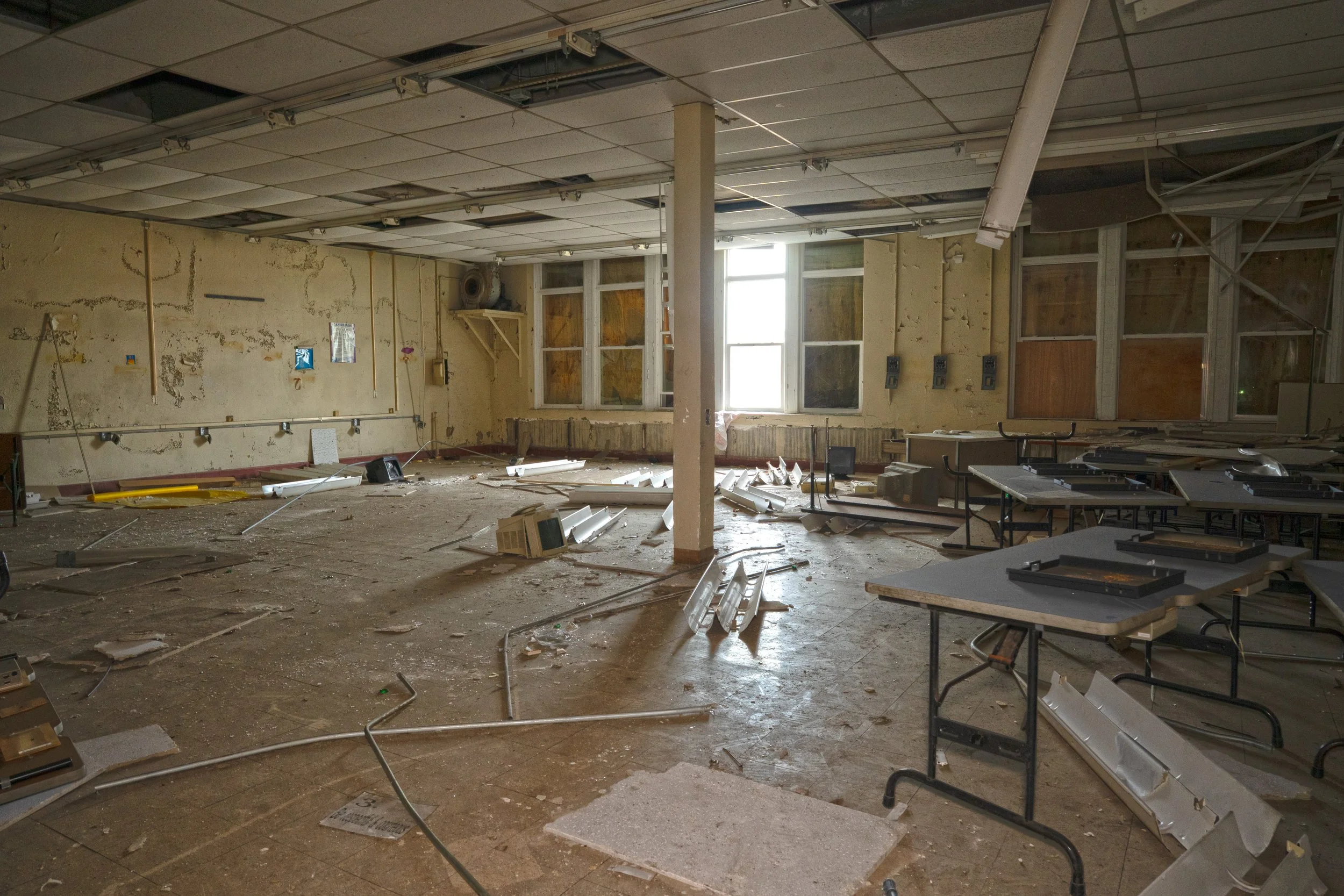 2nd floor classroom in the addtion