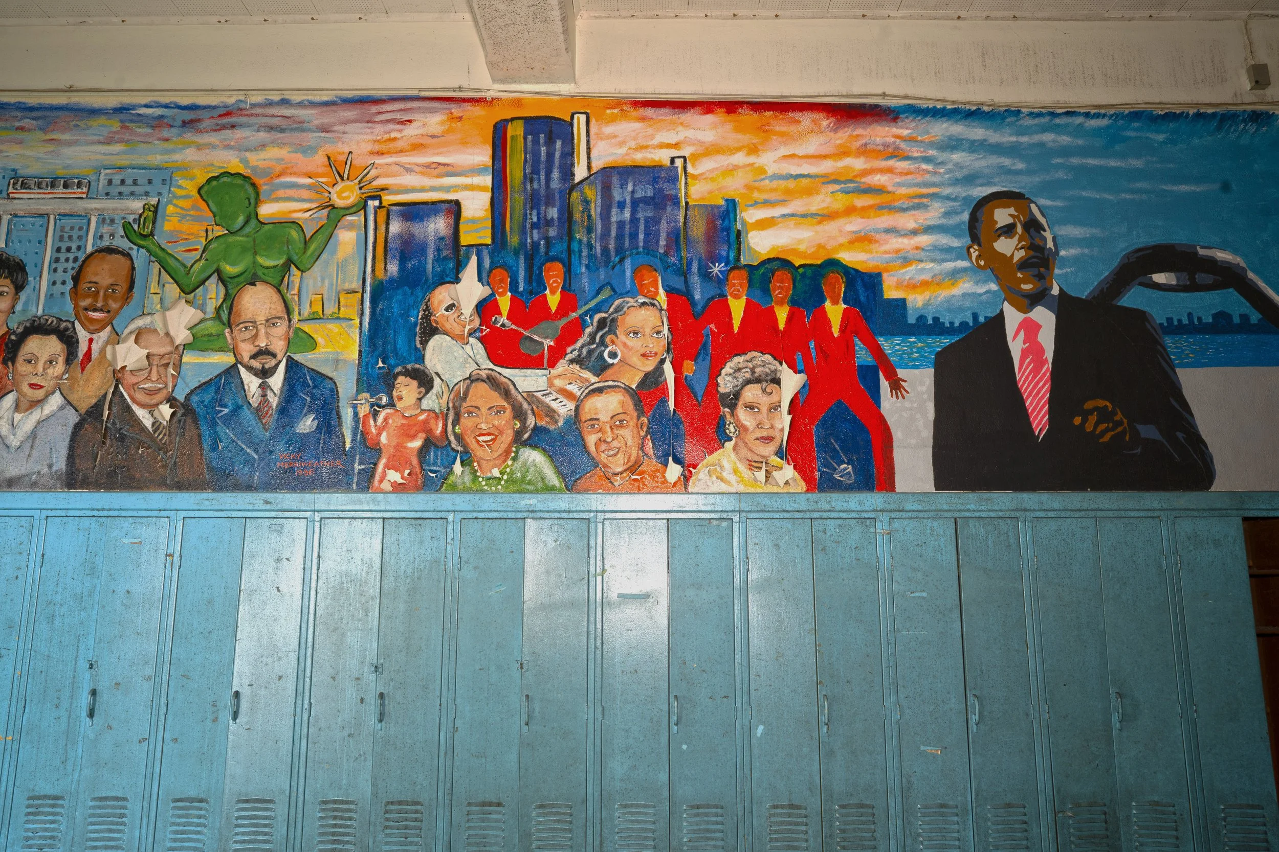 Murals on the 1st floor shot 10