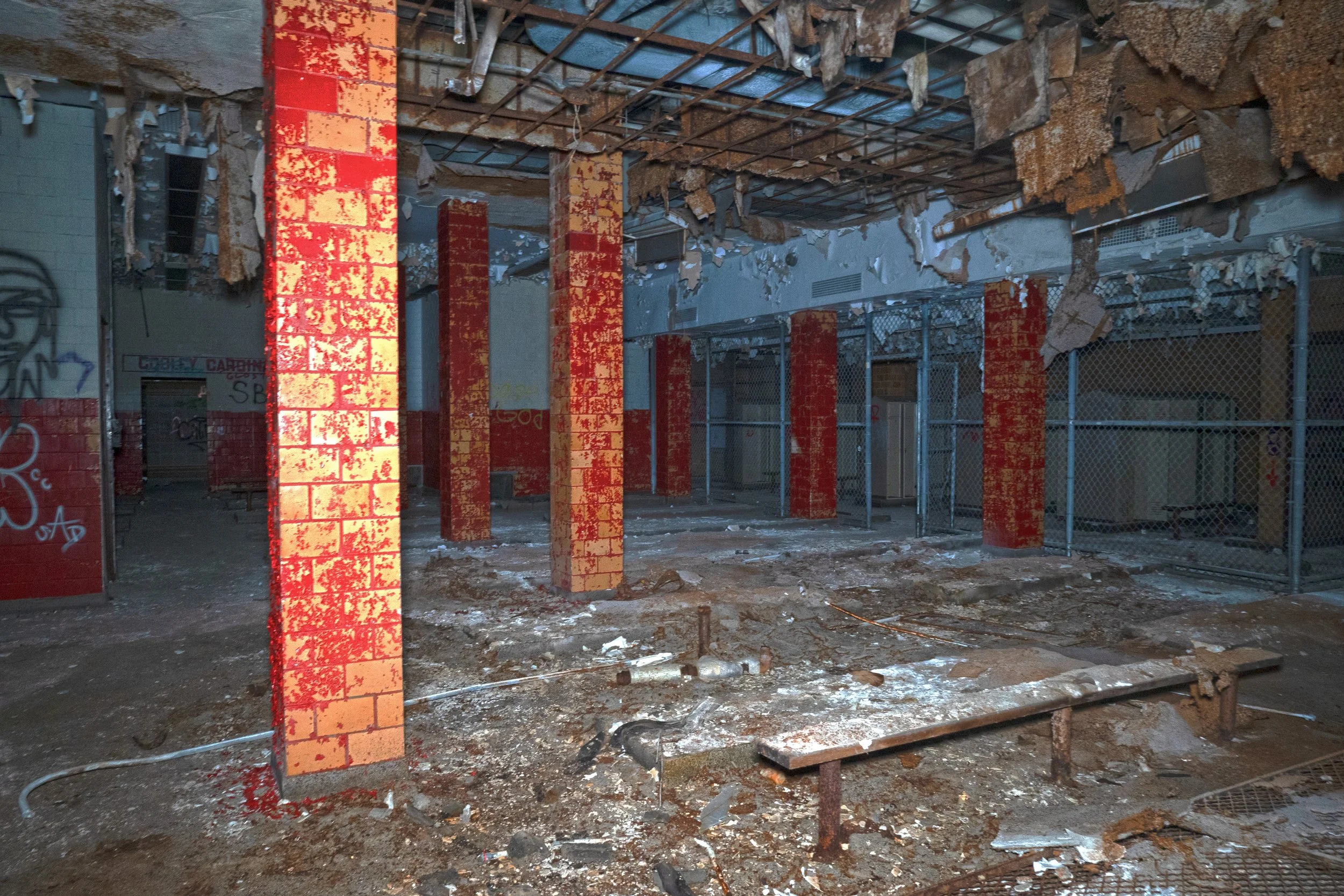A second locker room 