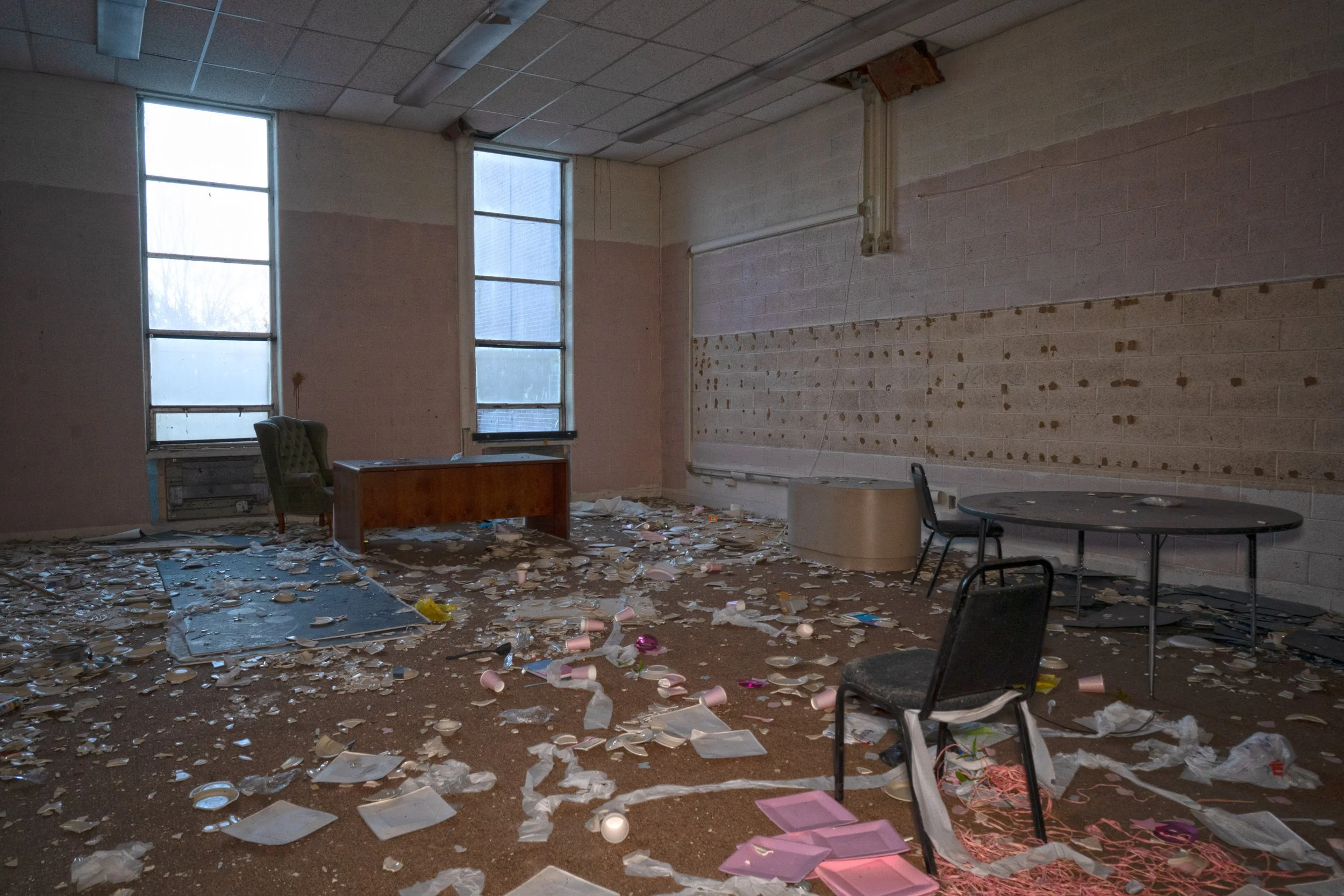 A 1st floor classroom