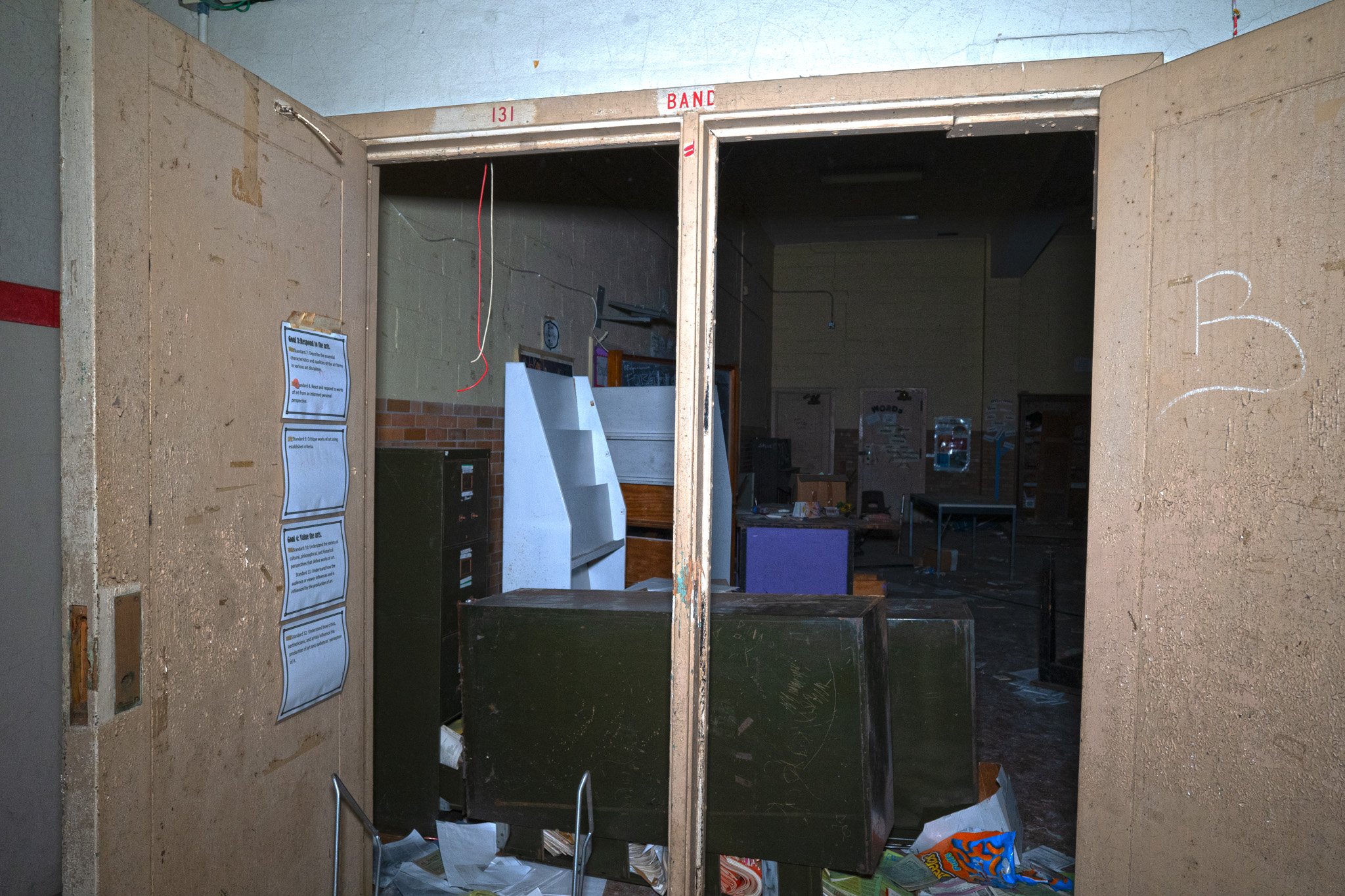 Band Room Entrance