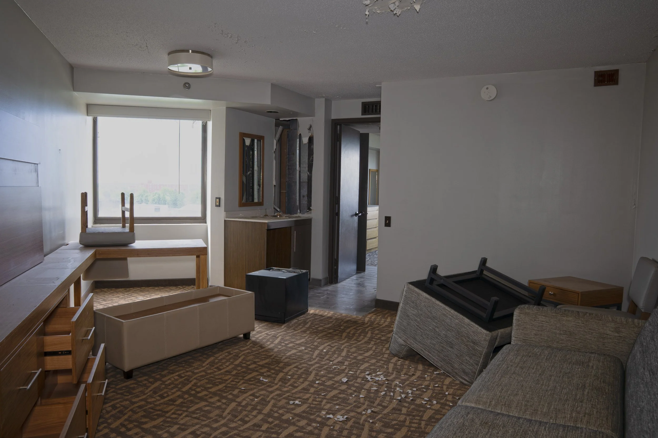 6th floor hotel room