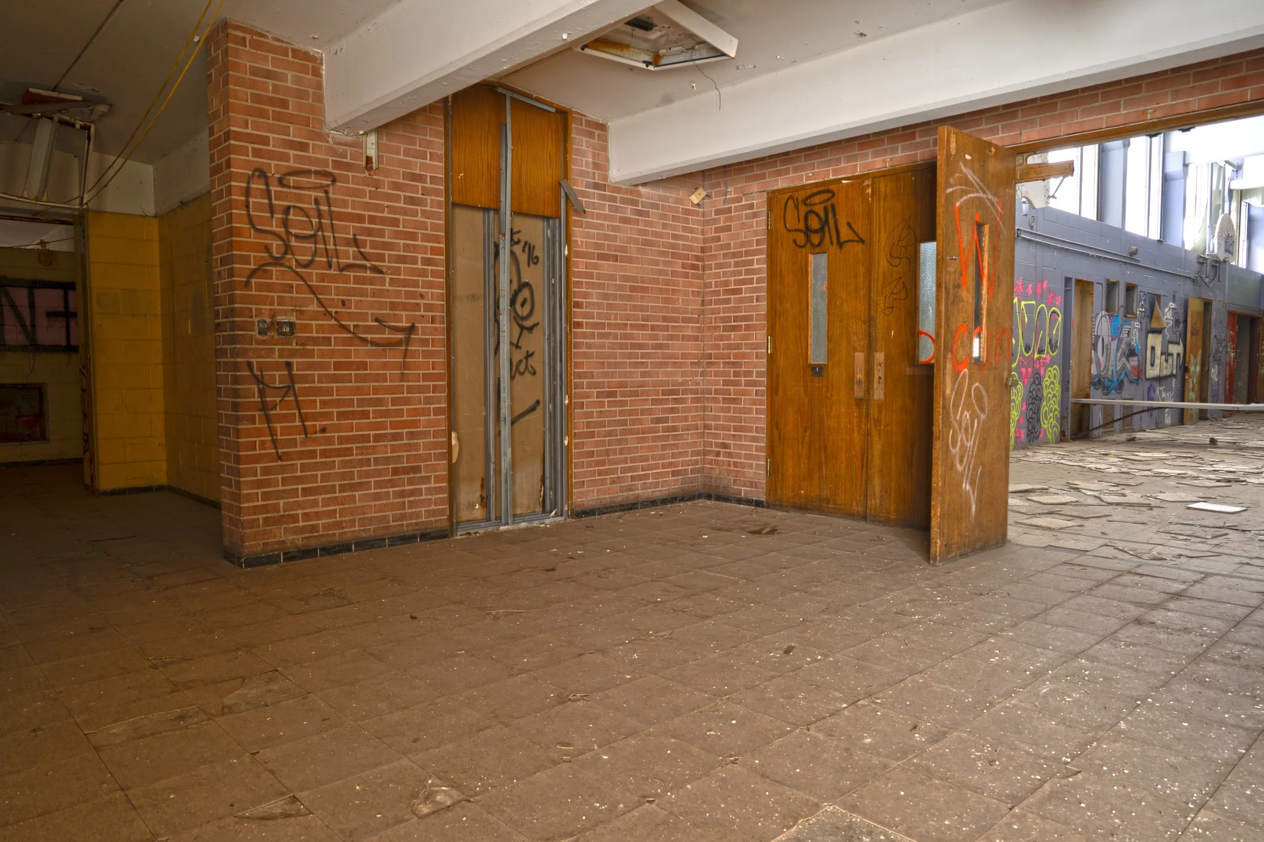 gymnasium entrance shot 1 