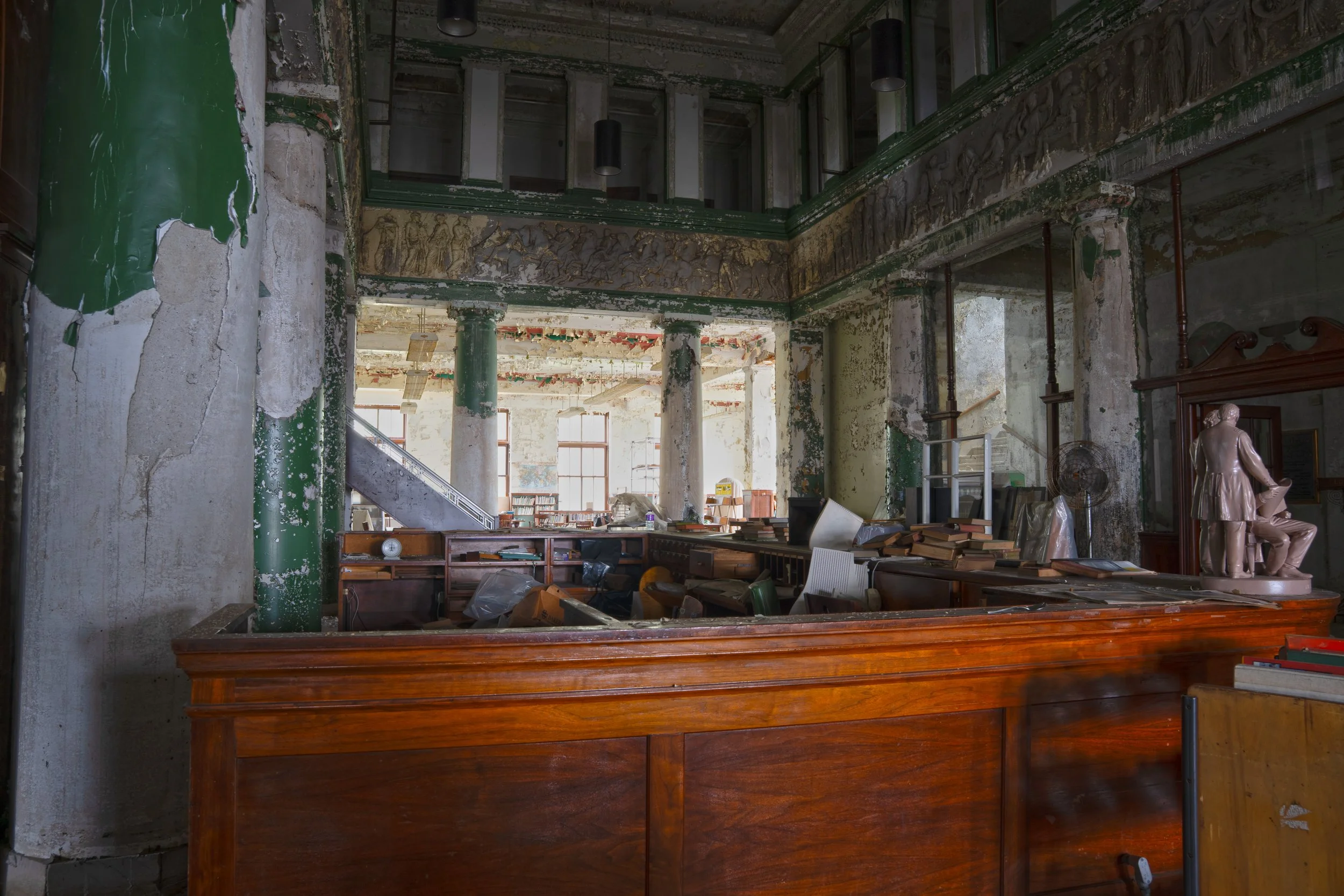 Main desk