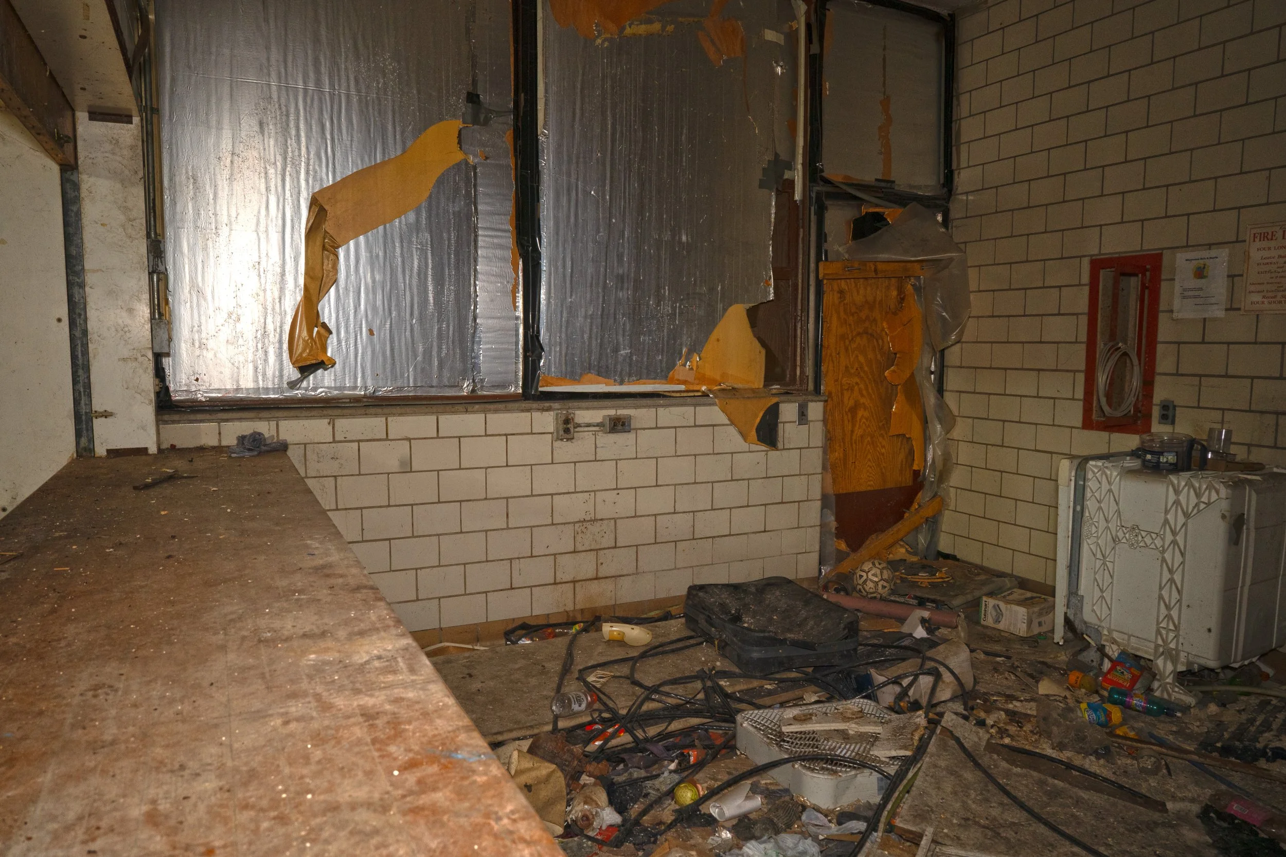 Kitchen serving area 