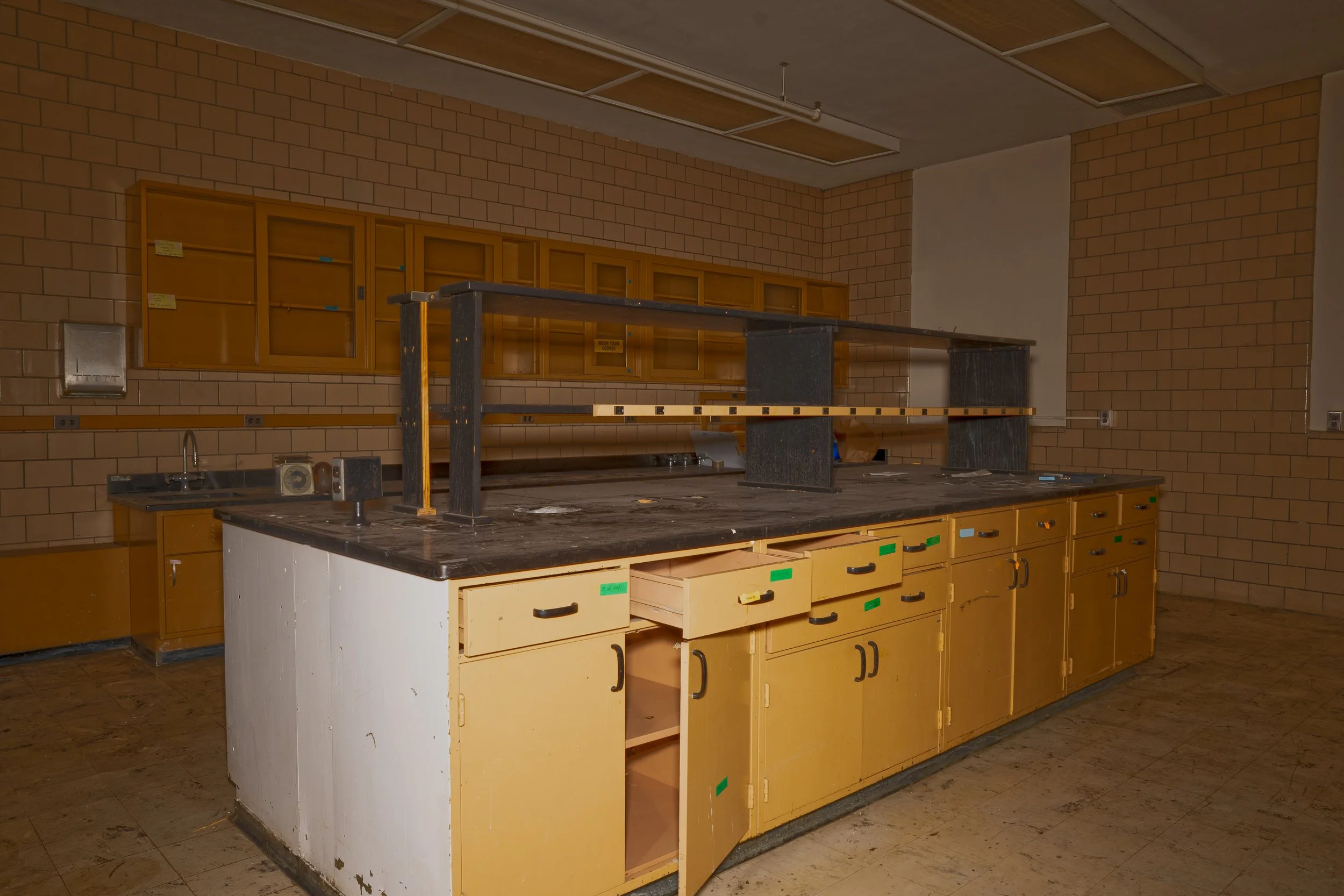 Research lab on 2nd floor