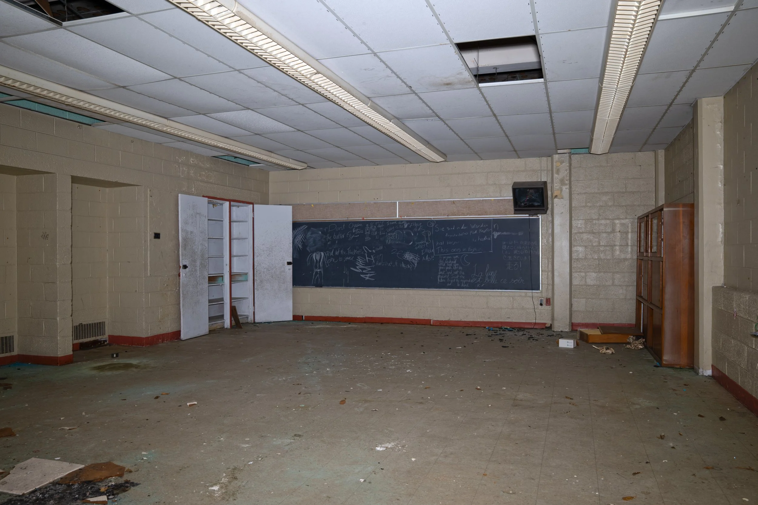 1st floor classroom in L Shaped section