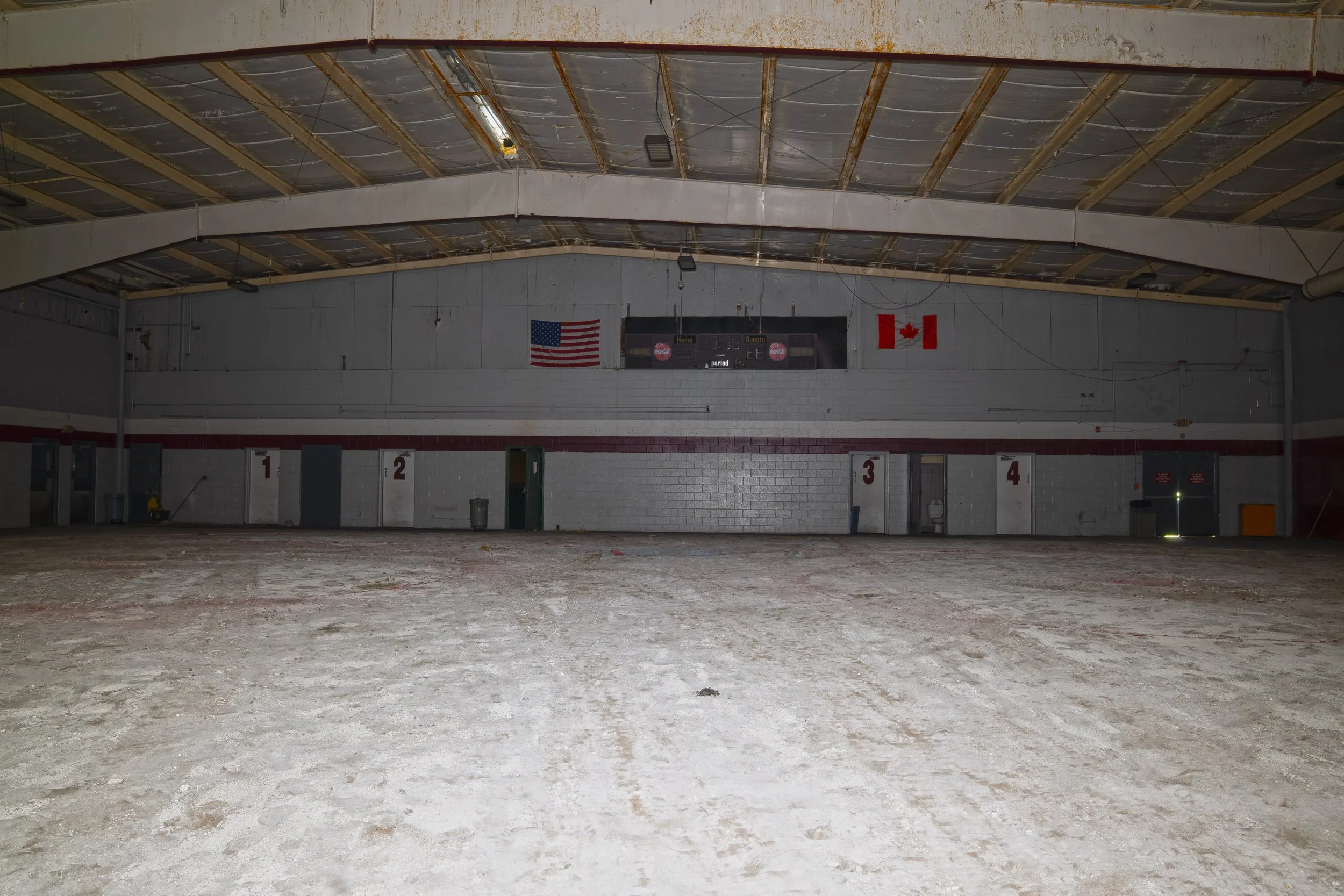 The sandy court