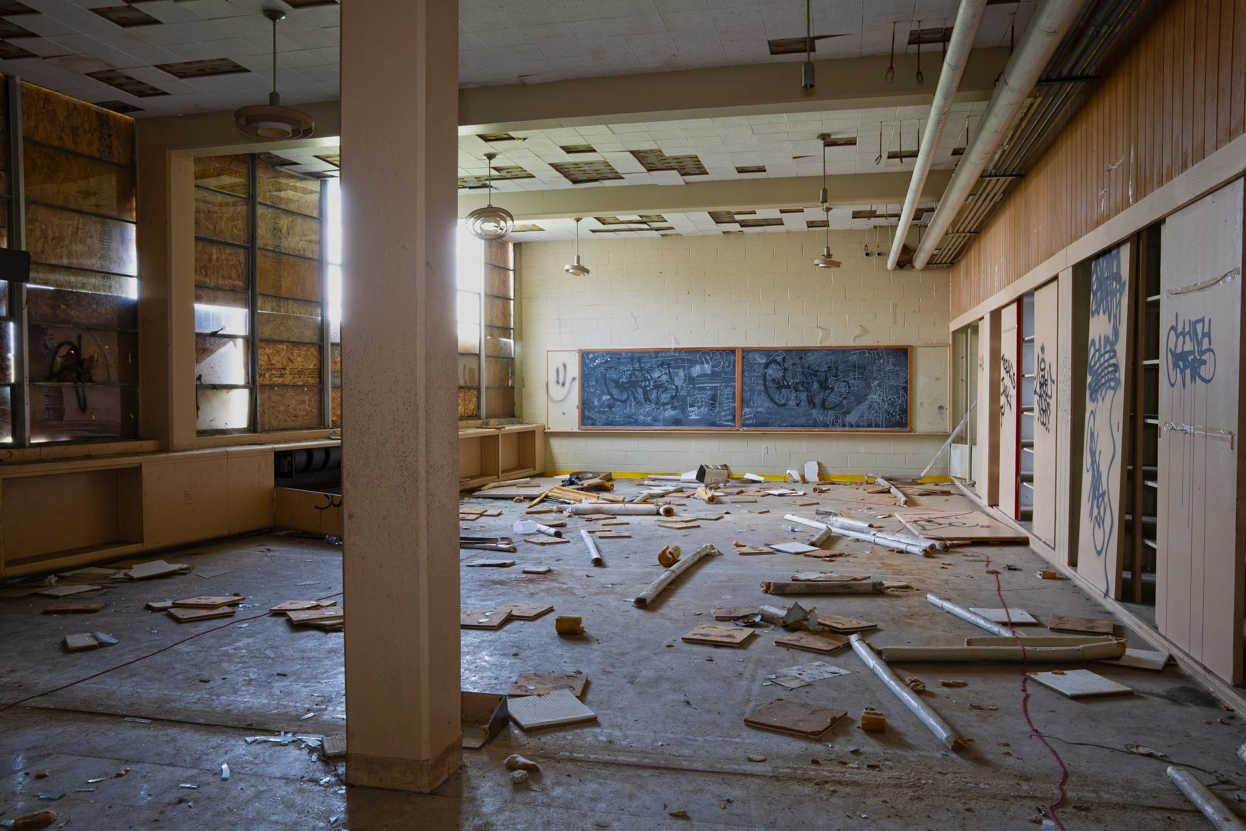 Larger 1st floor classroom nearby main entrance (Room 146)