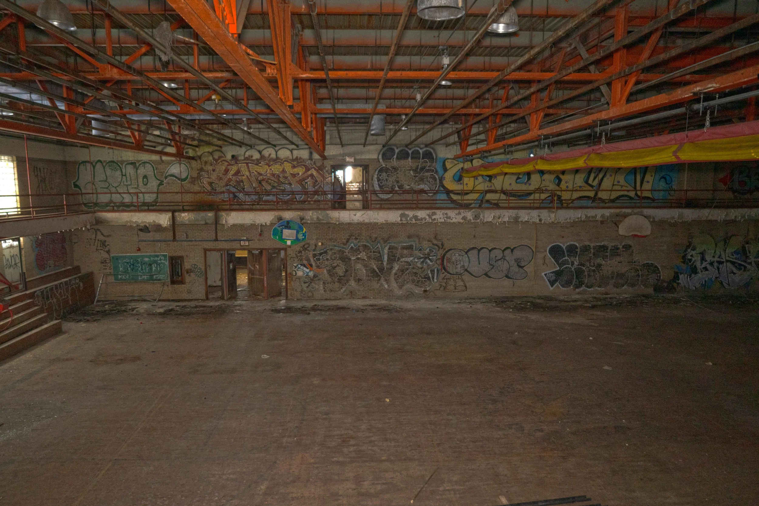 Gymnasium shot 6 as seen from the balcony area