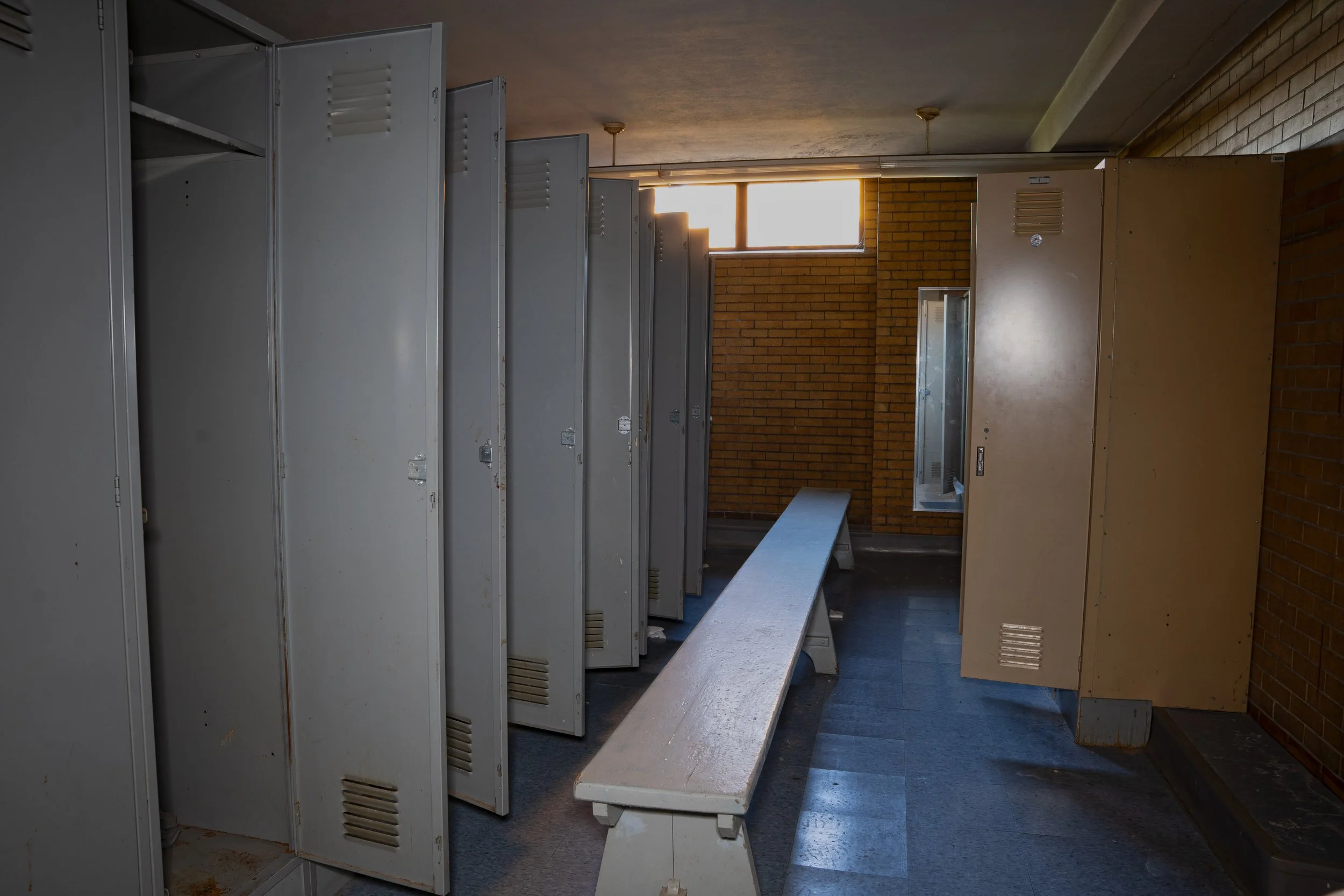 Locker room on 3rd floor 